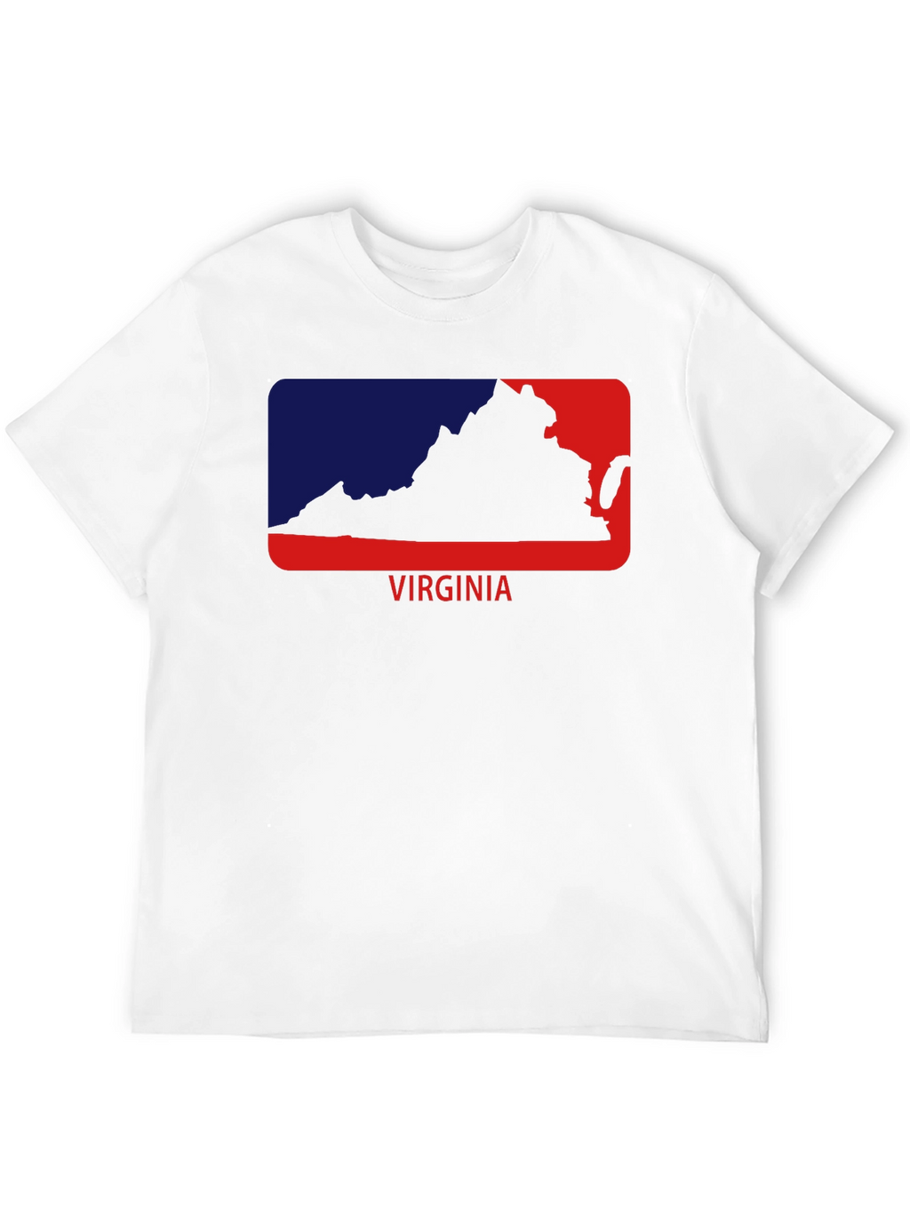 Virginia State Outline Graphic Tee