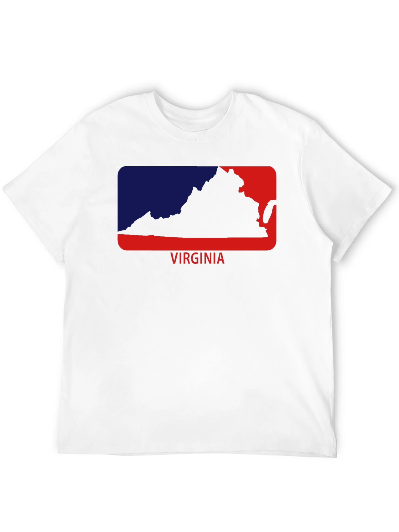 Virginia State Outline Graphic Tee