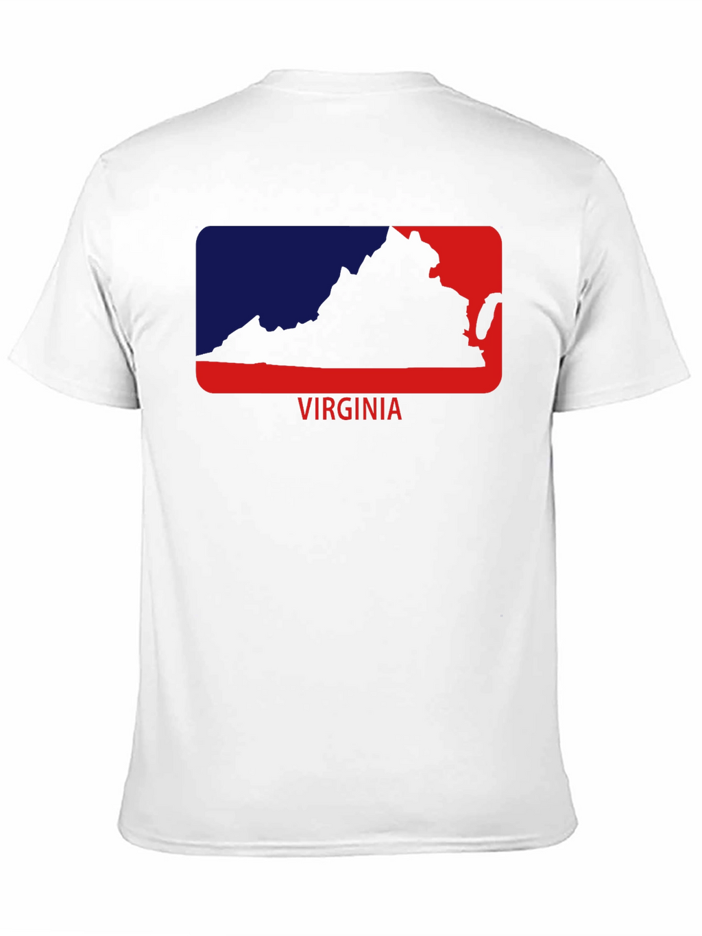 Virginia State Outline Graphic Tee