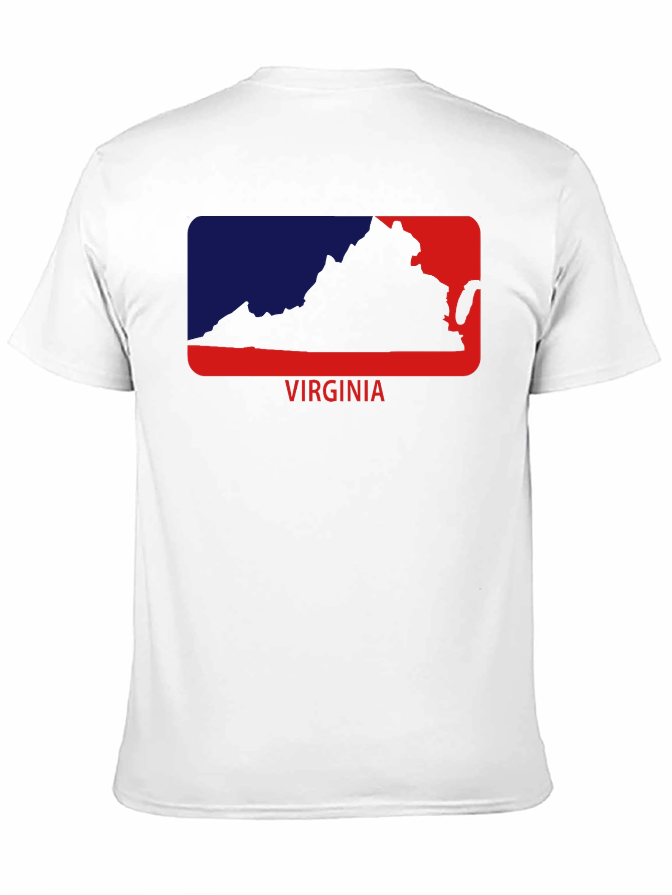 Virginia State Outline Graphic Tee