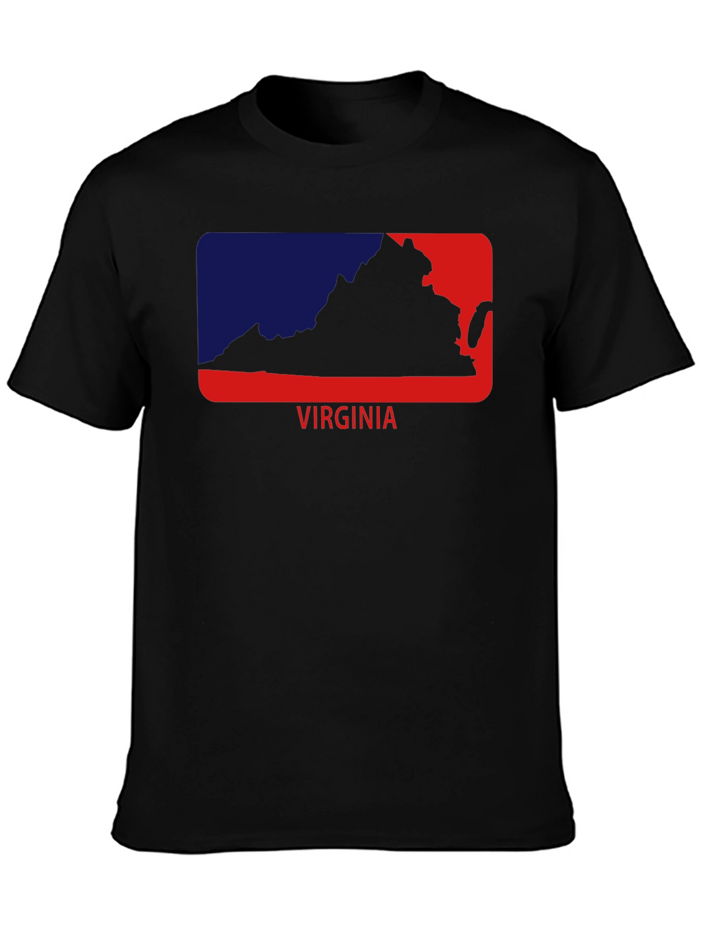 Virginia State Outline Graphic Tee