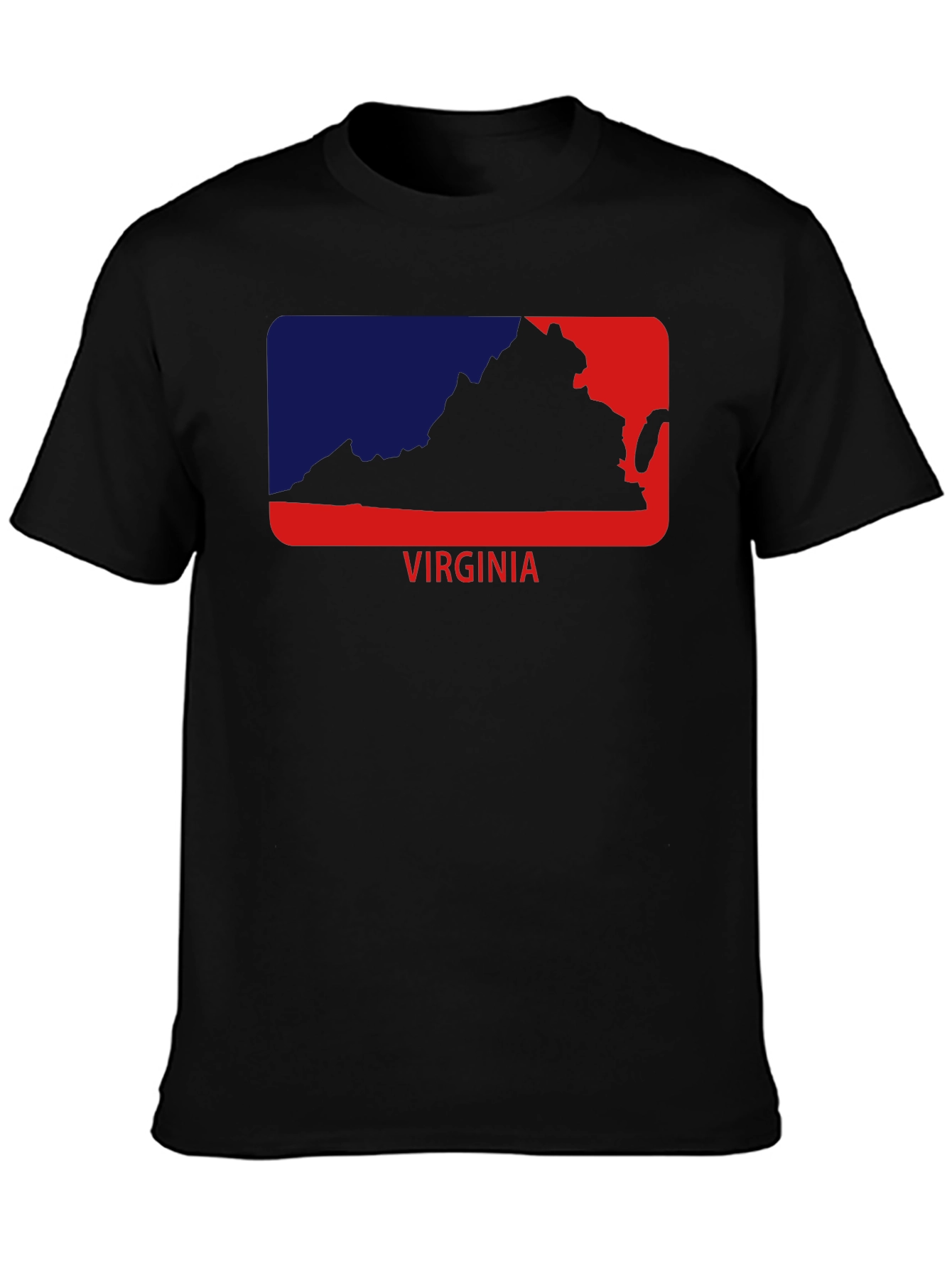 Virginia State Outline Graphic Tee