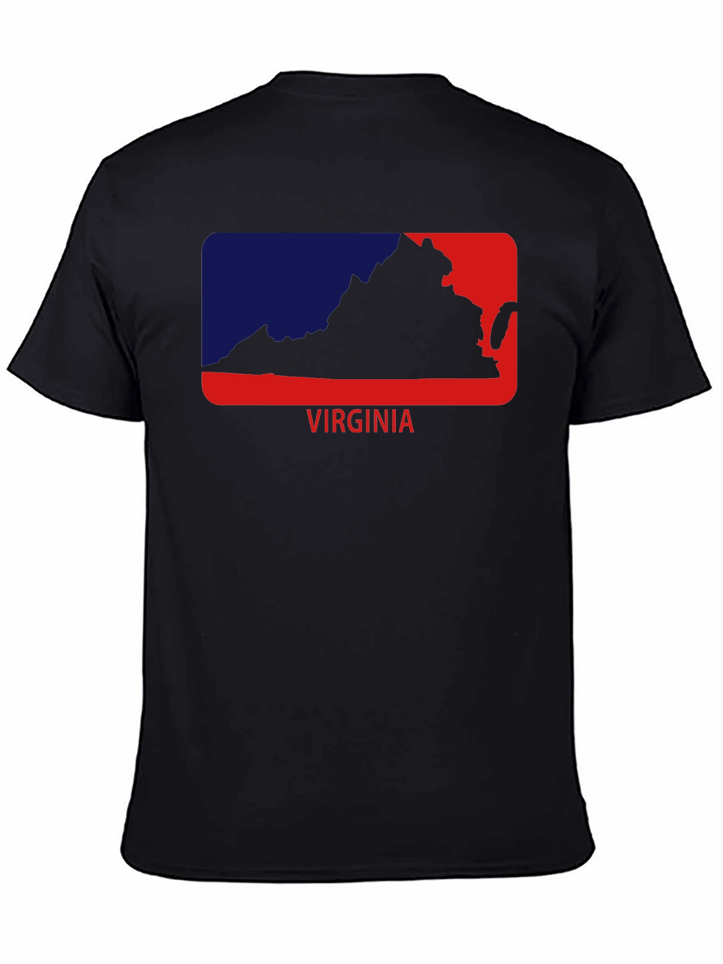 Virginia State Outline Graphic Tee