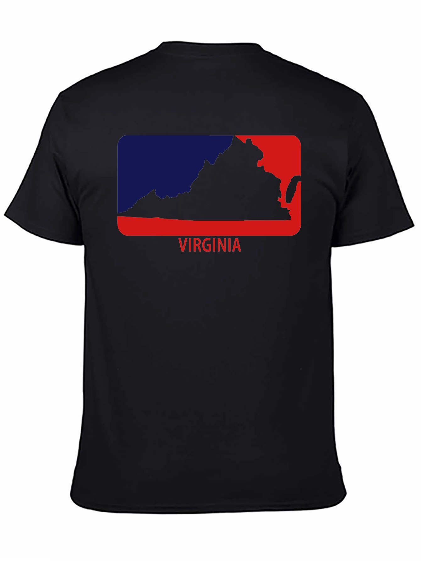 Virginia State Outline Graphic Tee