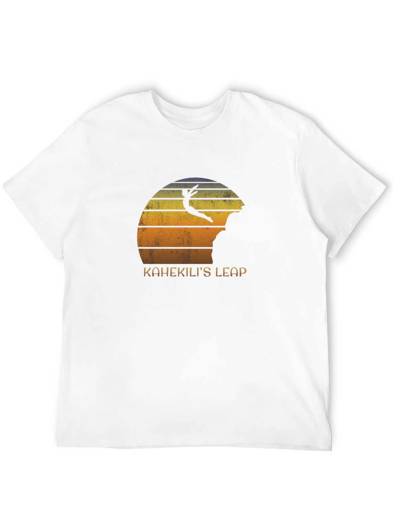 Kahekilis Leap Graphic Tee - Cliff Diving Sunset T-Shirt