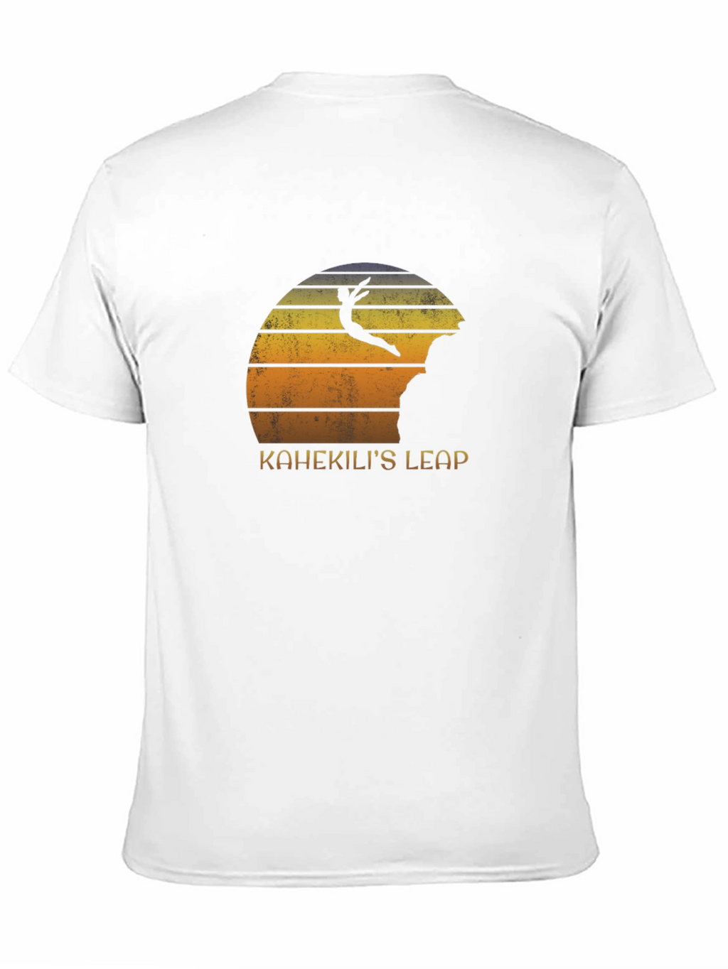 Kahekilis Leap Graphic Tee - Cliff Diving Sunset T-Shirt