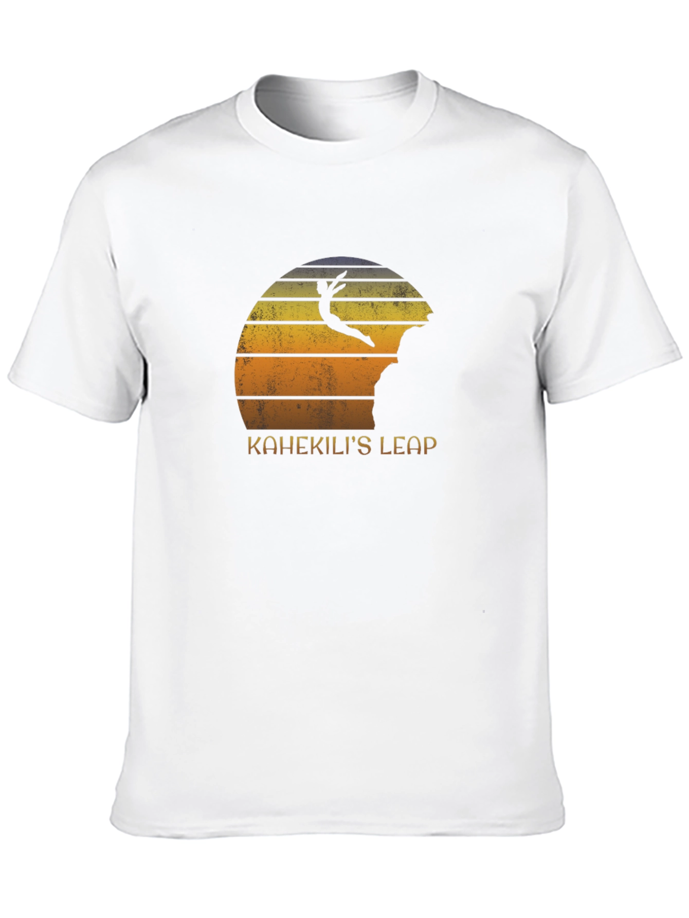 Kahekilis Leap Graphic Tee - Cliff Diving Sunset T-Shirt