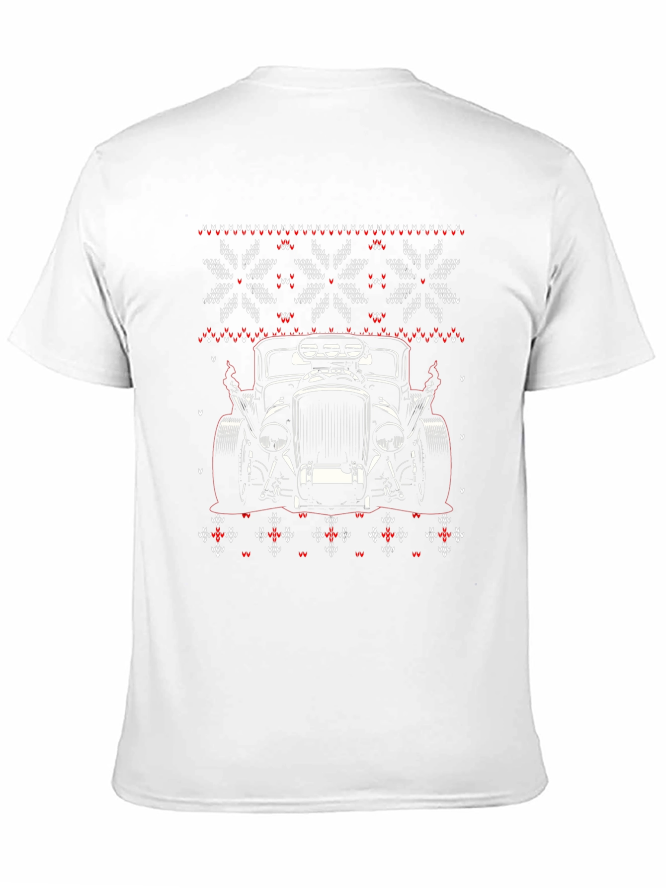 Hot Rod Christmas Sweater T-Shirt