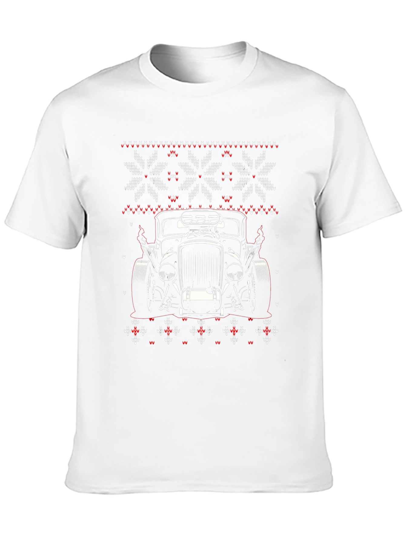 Hot Rod Christmas Sweater T-Shirt