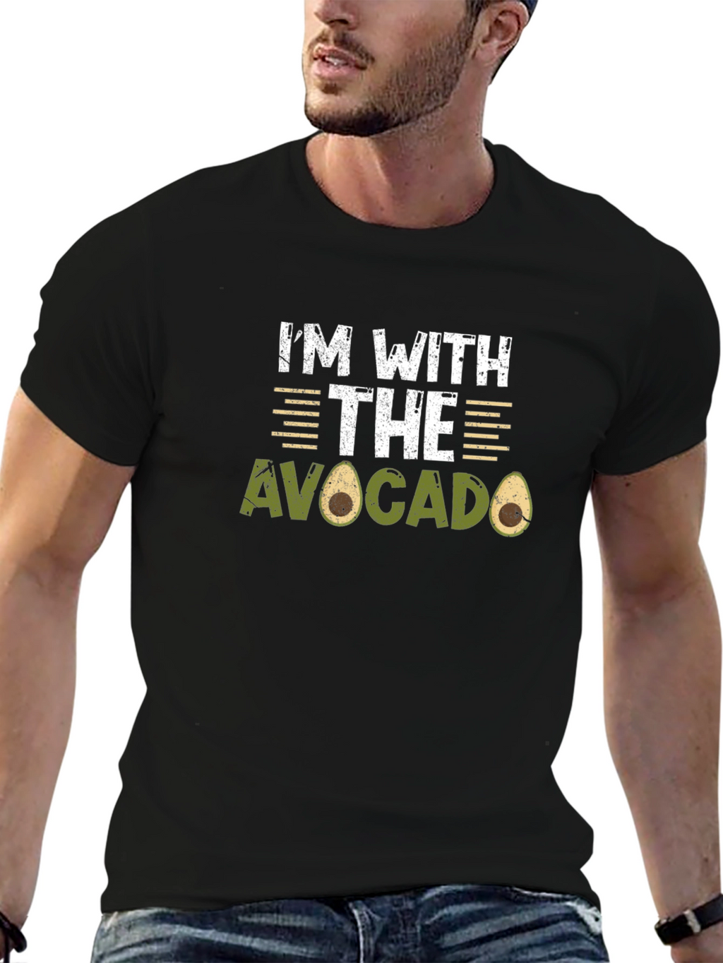 Im With The Avocado Graphic T-Shirt