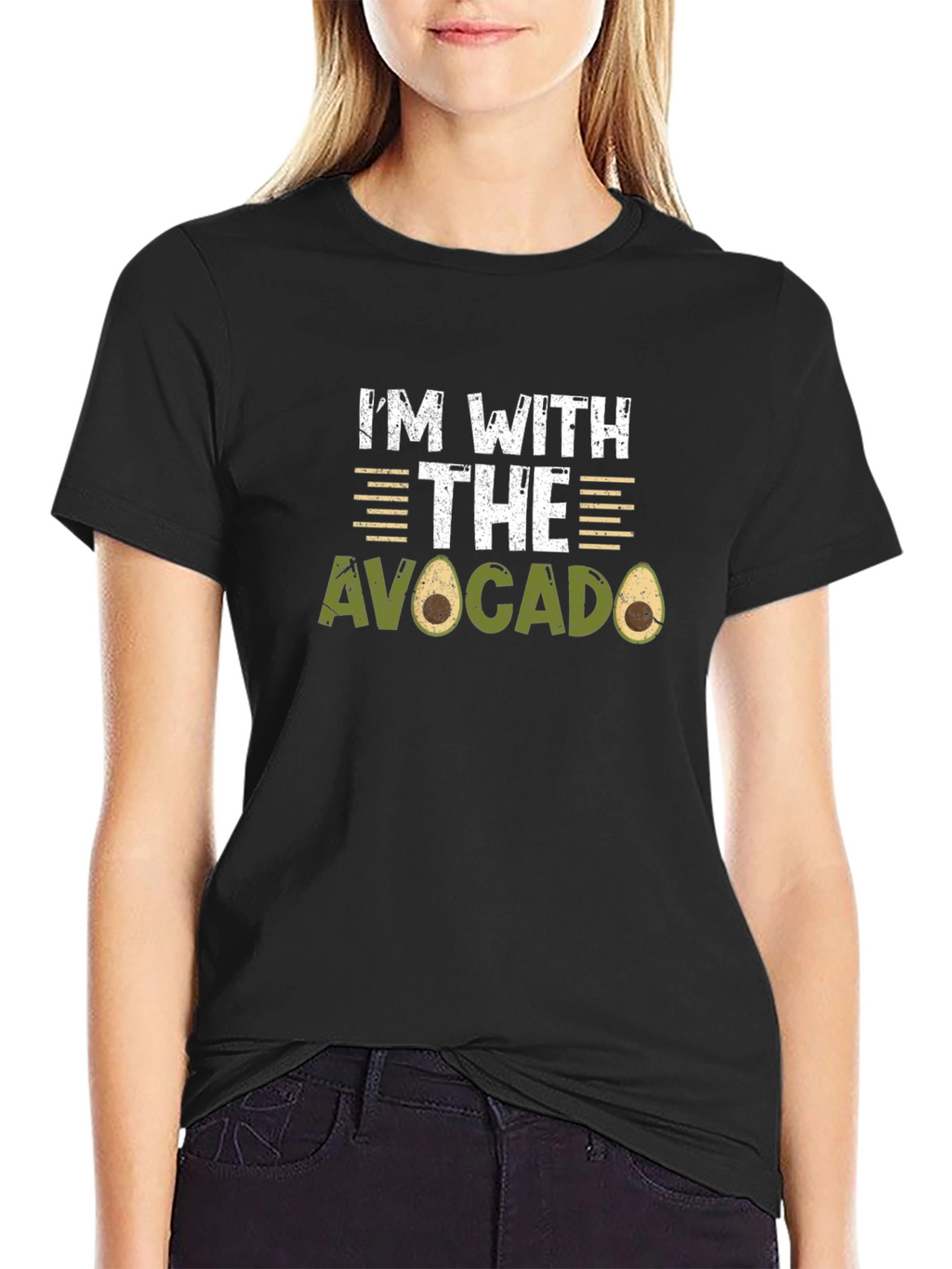Im With The Avocado Graphic T-Shirt