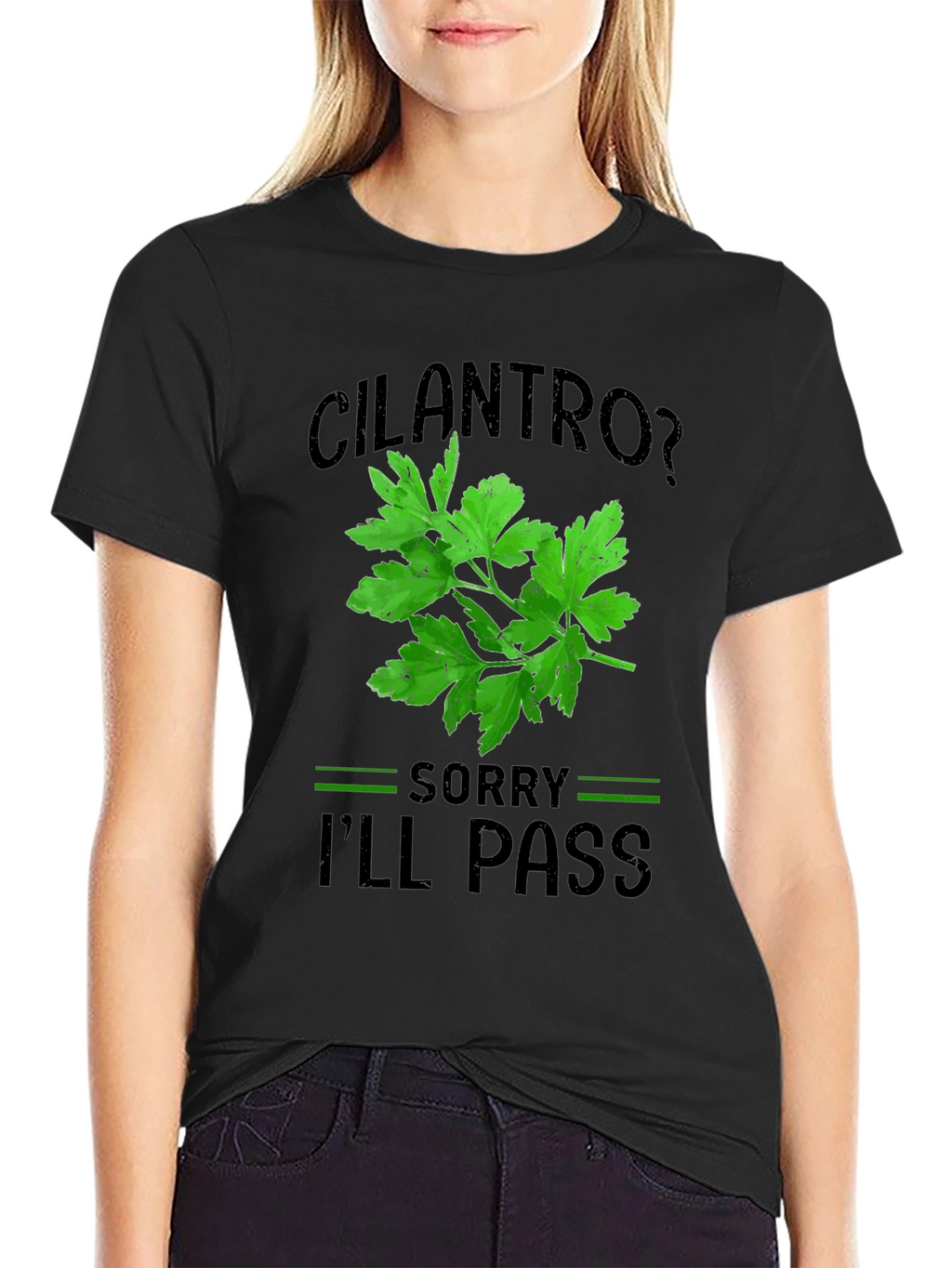 Cilantro Ill Pass T-Shirt Funny Foodie Tee