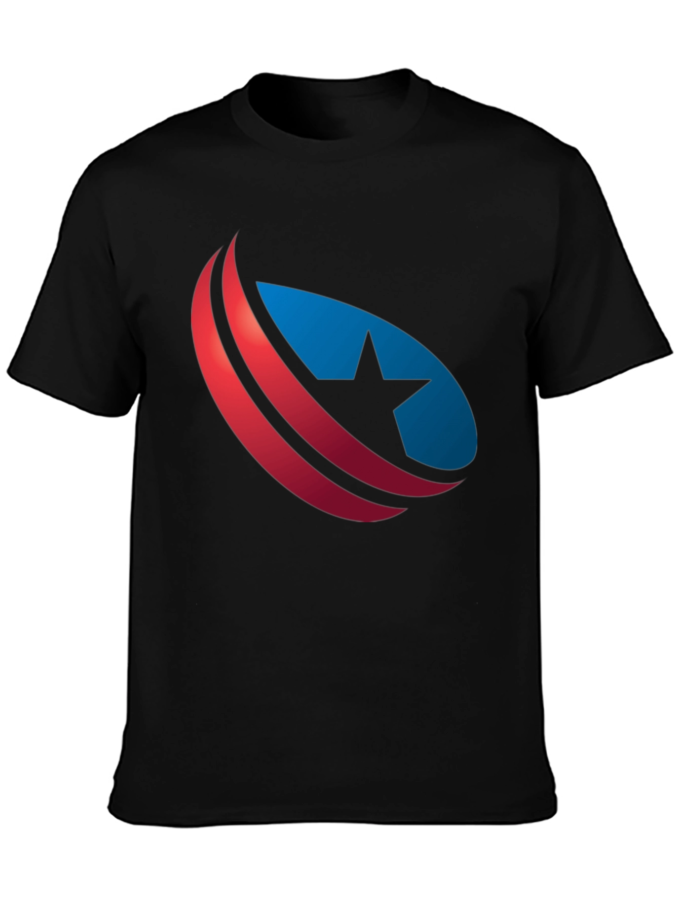 Star Graphic Black T-Shirt