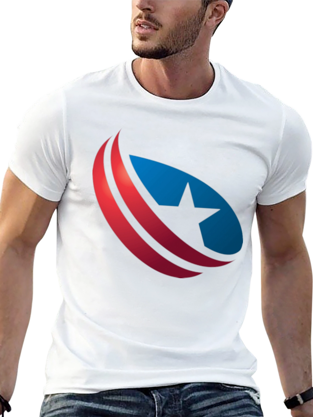 Star Graphic Black T-Shirt
