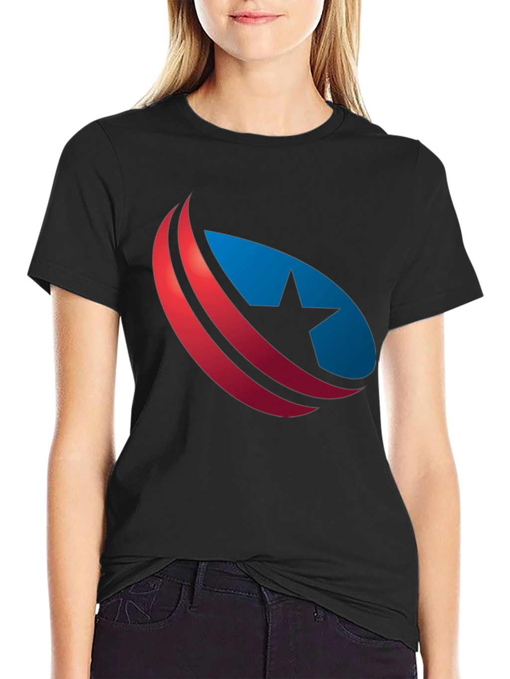 Star Graphic Black T-Shirt