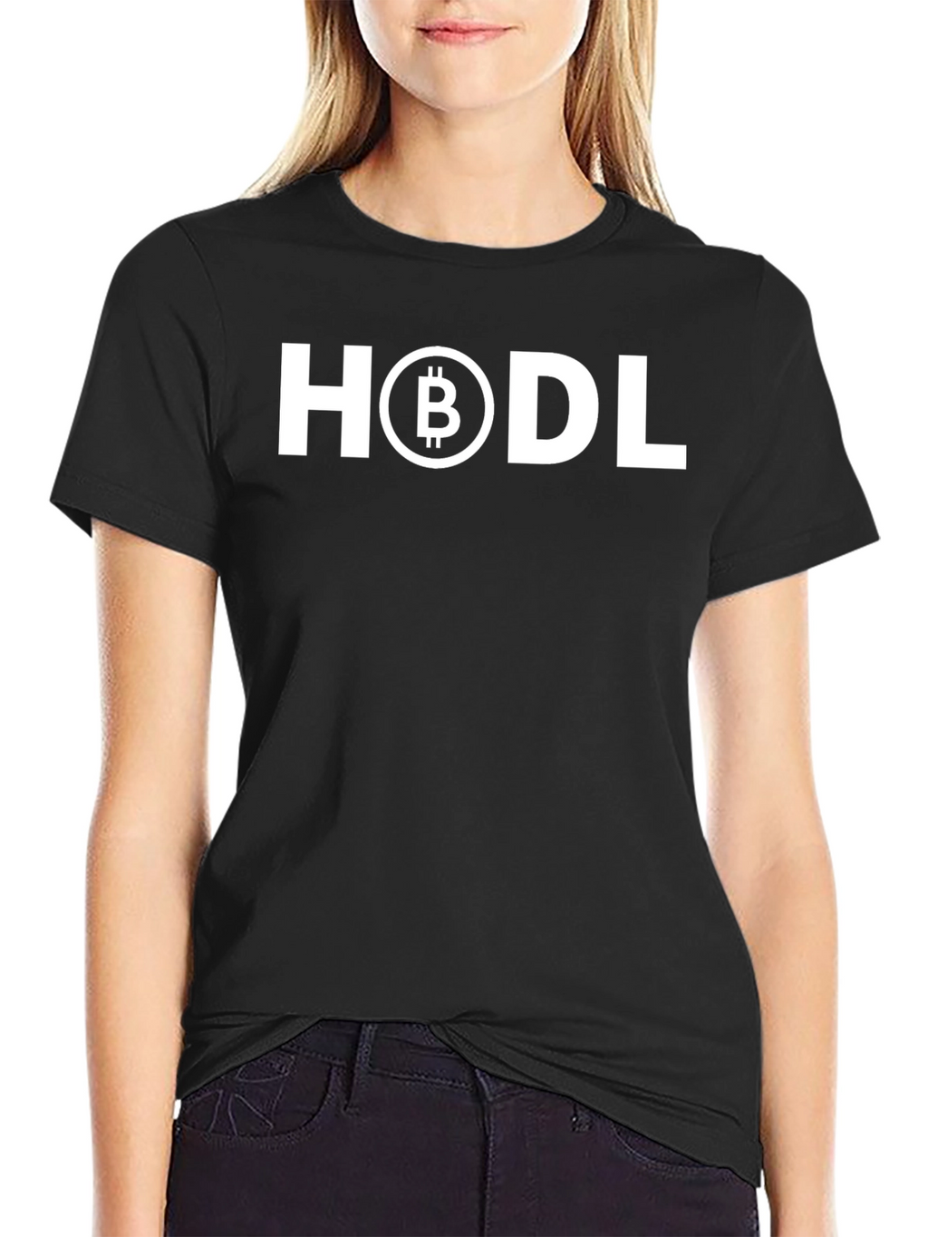 HODL Bitcoin Crypto T-Shirt - Classic Black