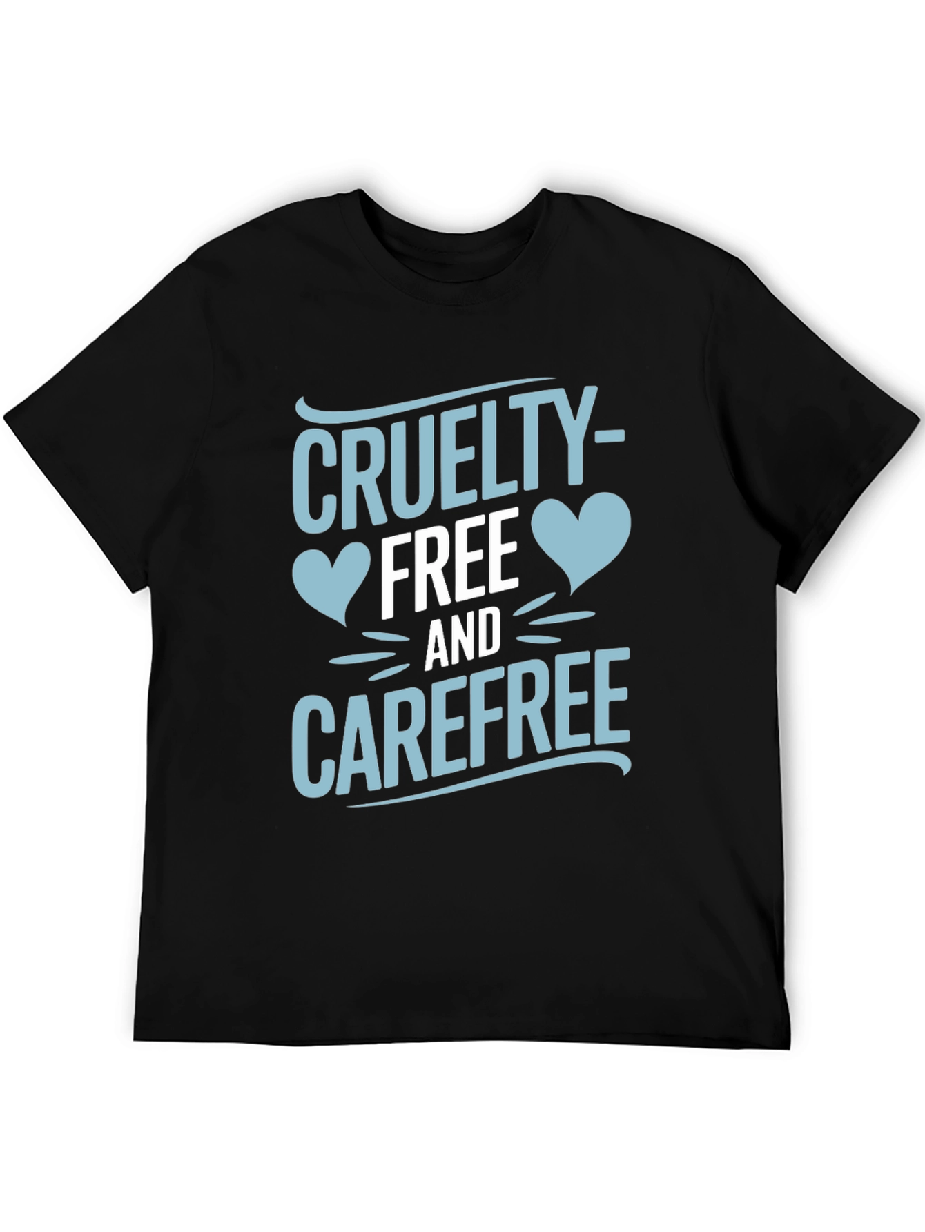 Cruelty-Free and Carefree Graphic T-Shirt