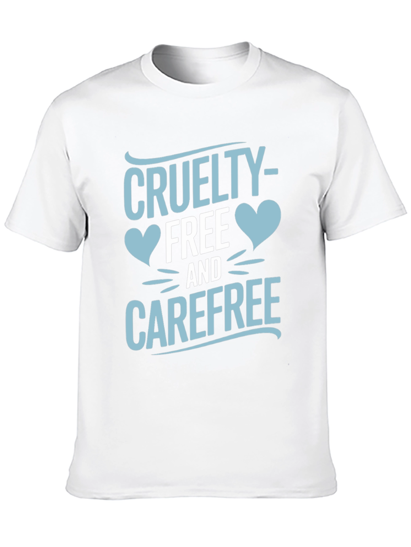 Cruelty-Free and Carefree Graphic T-Shirt