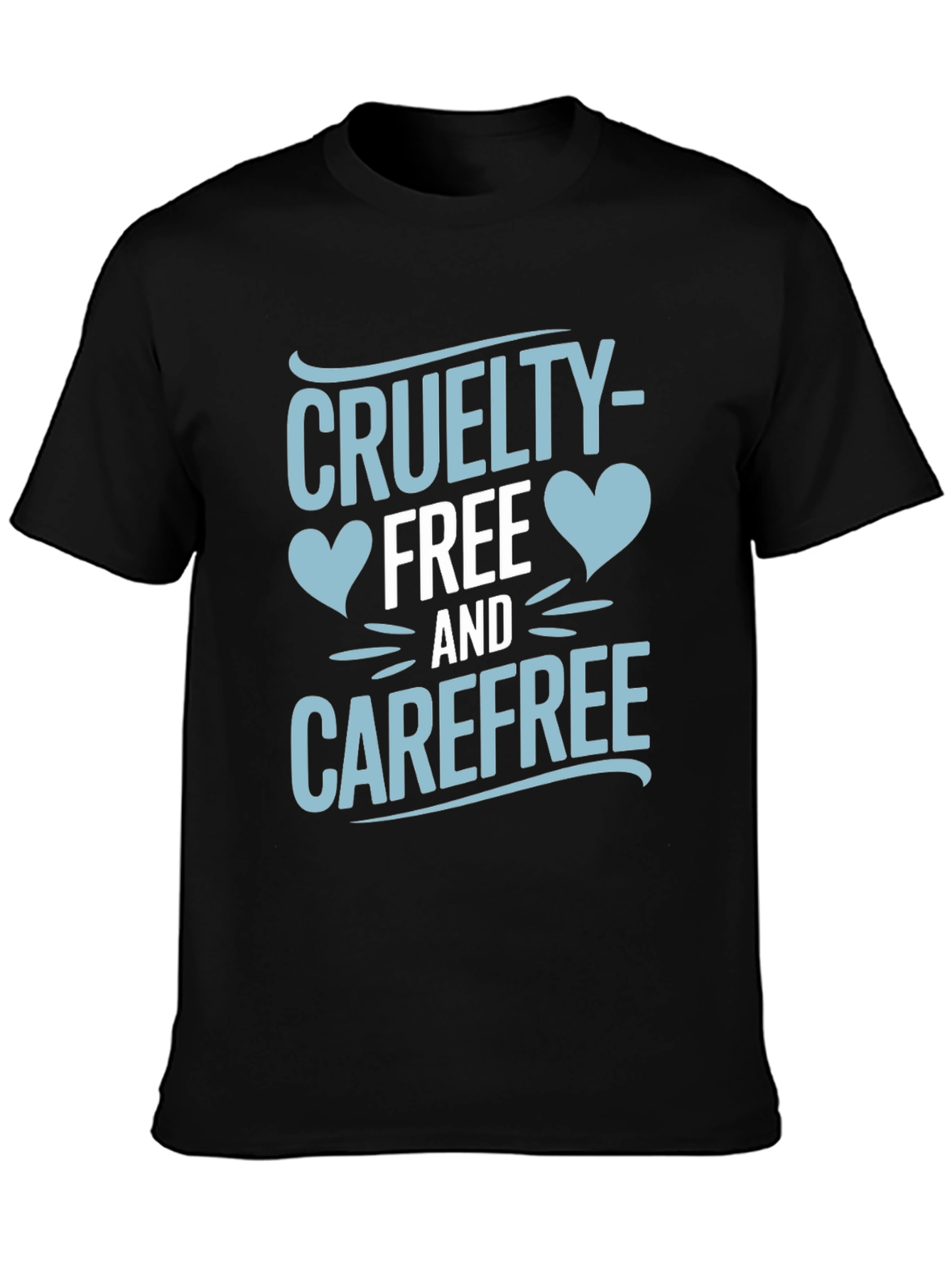 Cruelty-Free and Carefree Graphic T-Shirt