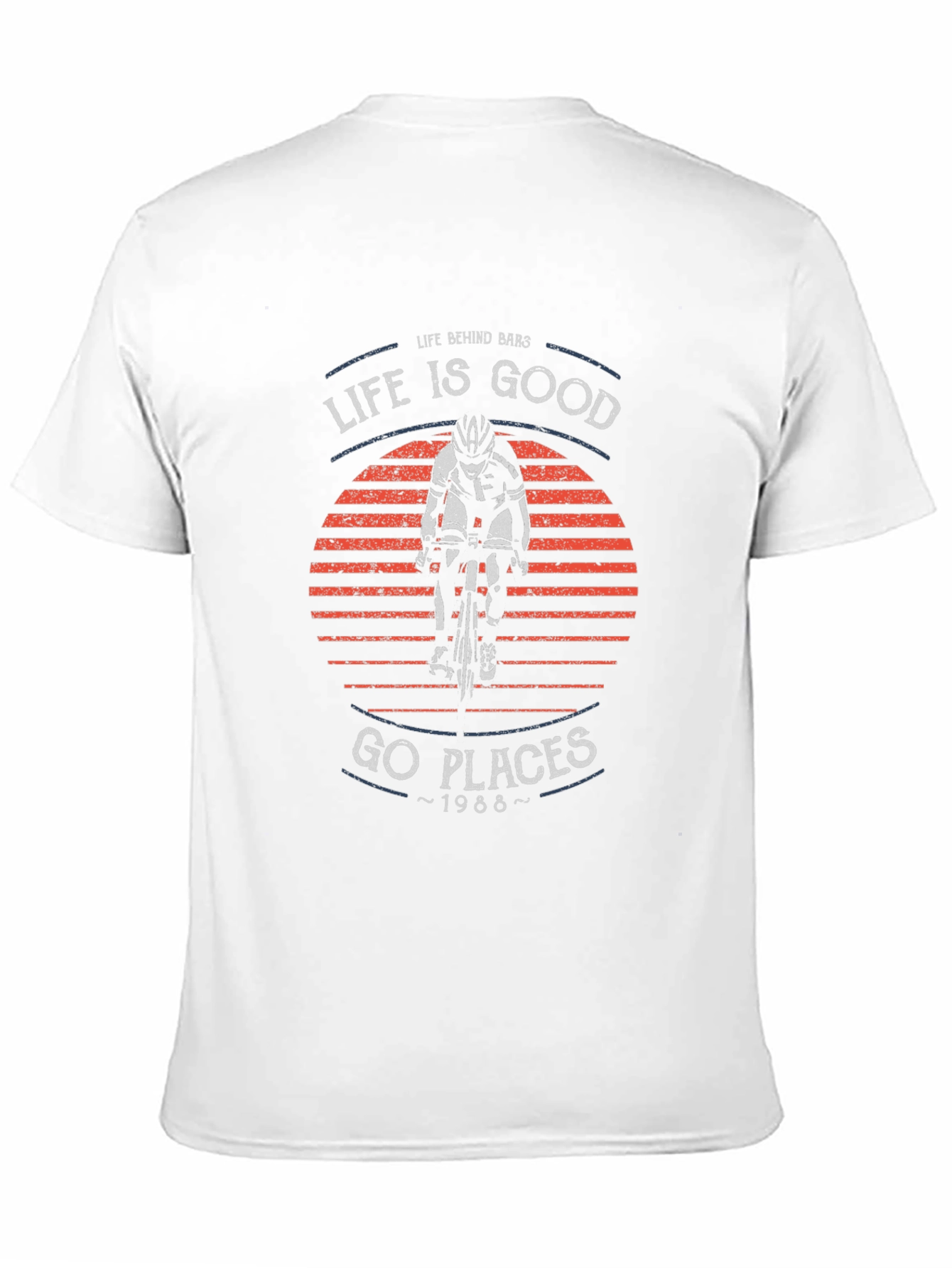 Life Is Good Biking T-Shirt