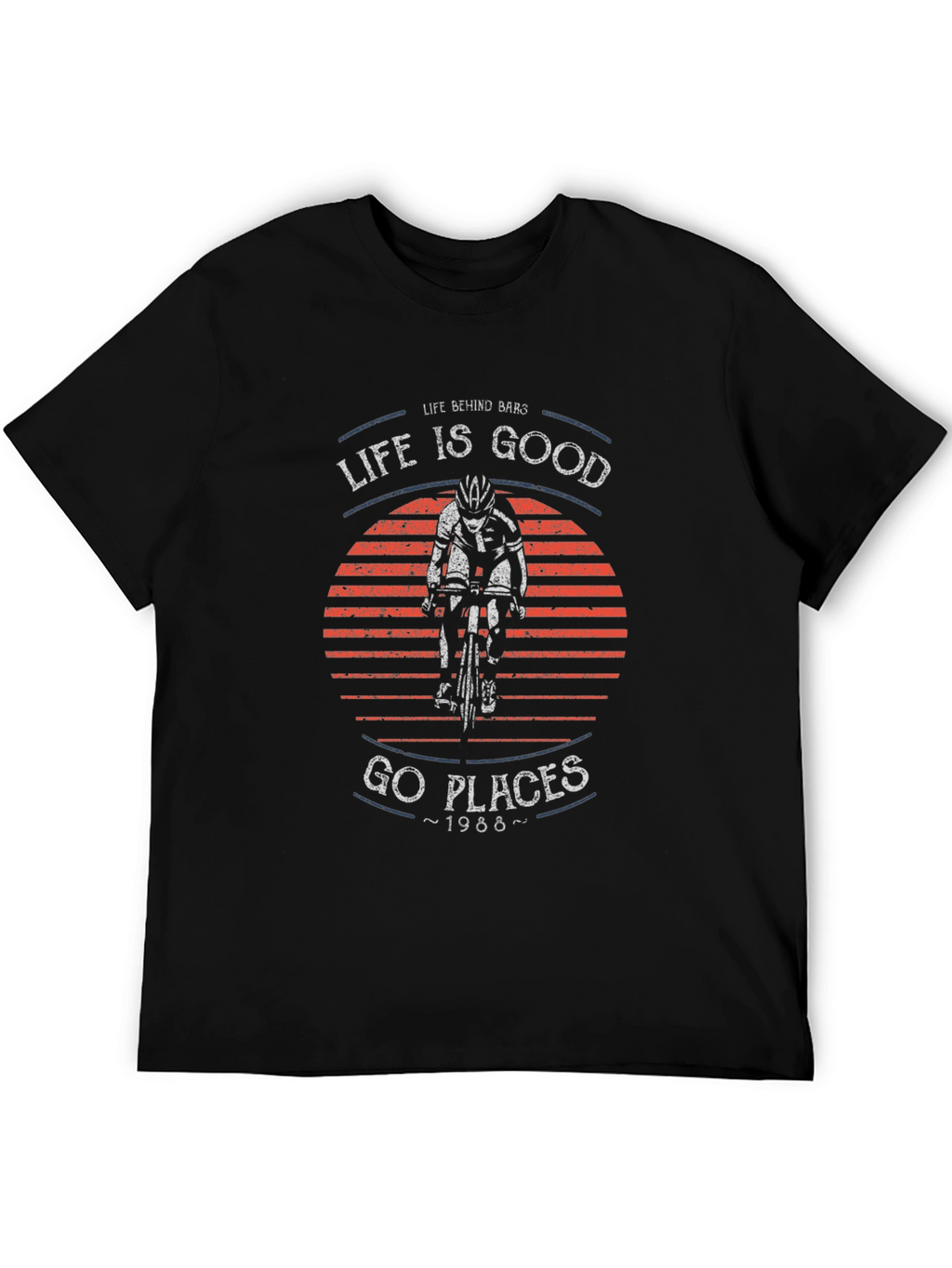 Life Is Good Biking T-Shirt