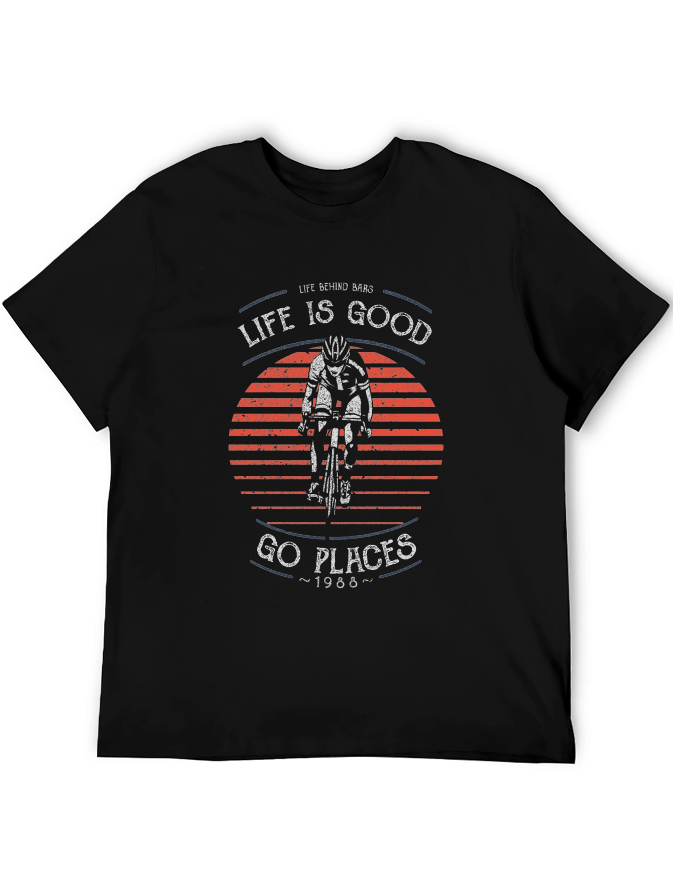 Life Is Good Biking T-Shirt