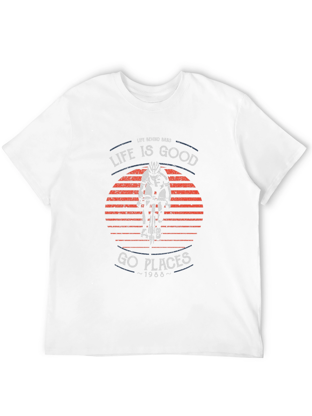 Life Is Good Biking T-Shirt