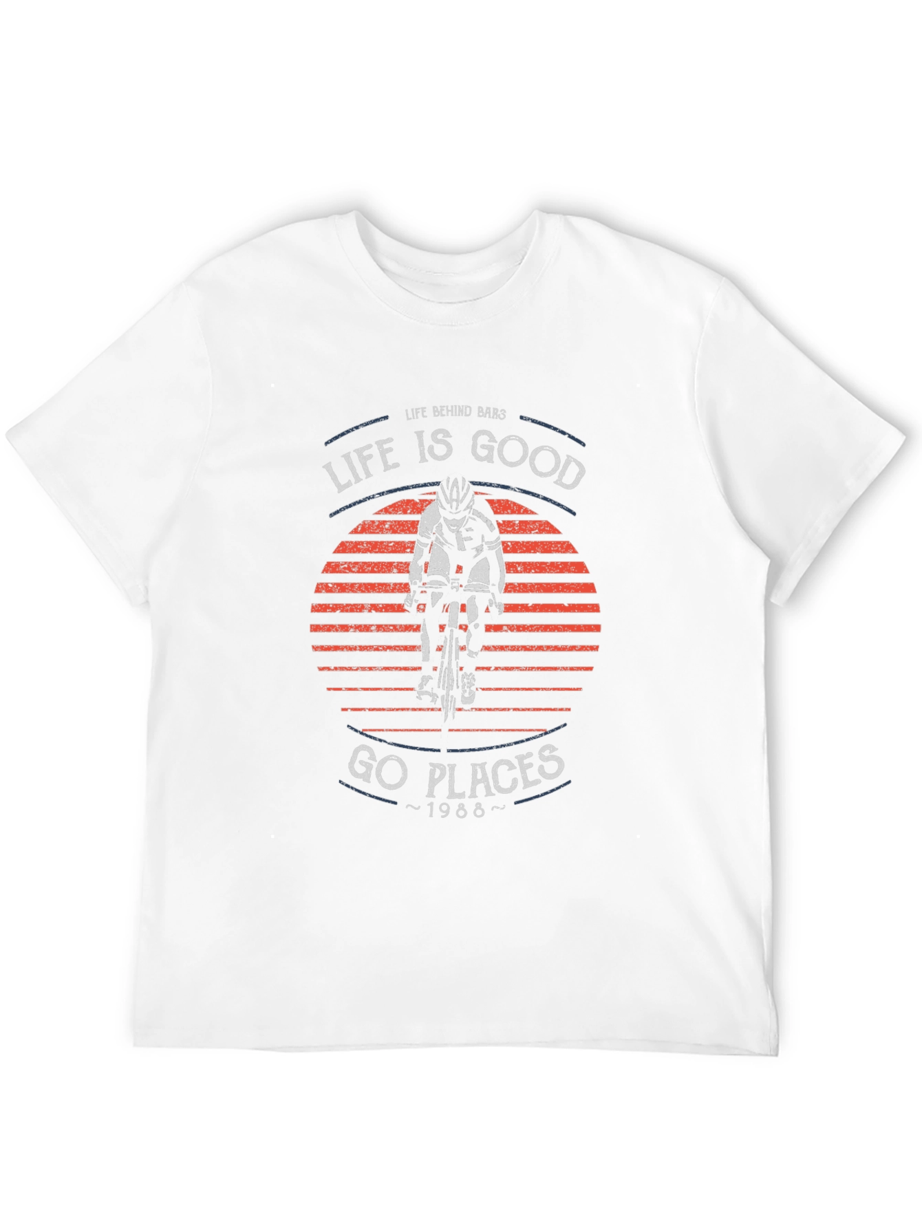 Life Is Good Biking T-Shirt