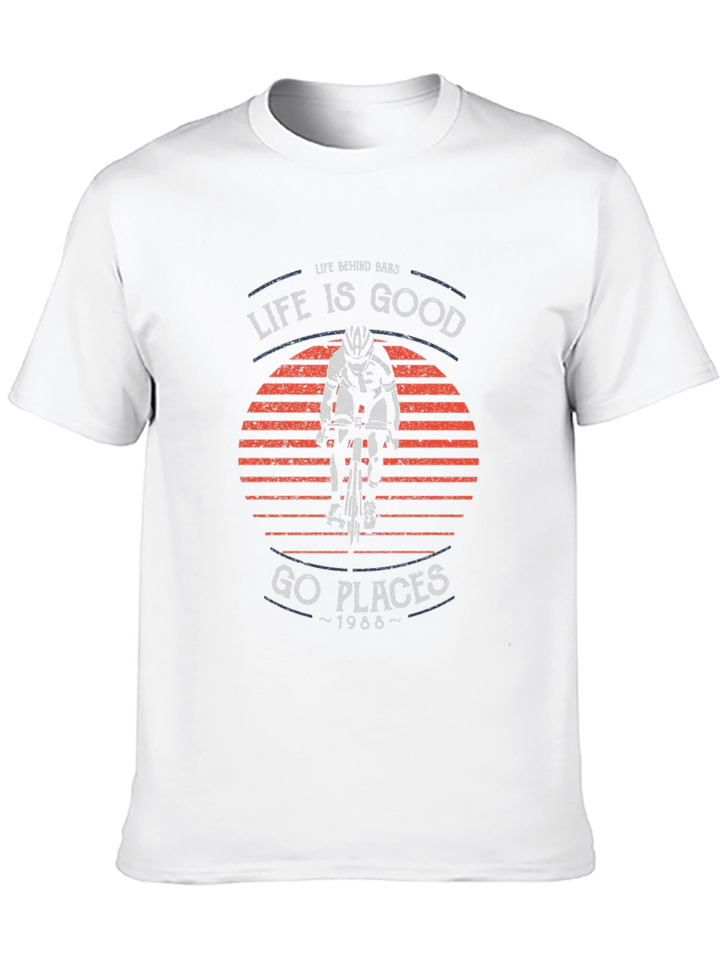 Life Is Good Biking T-Shirt