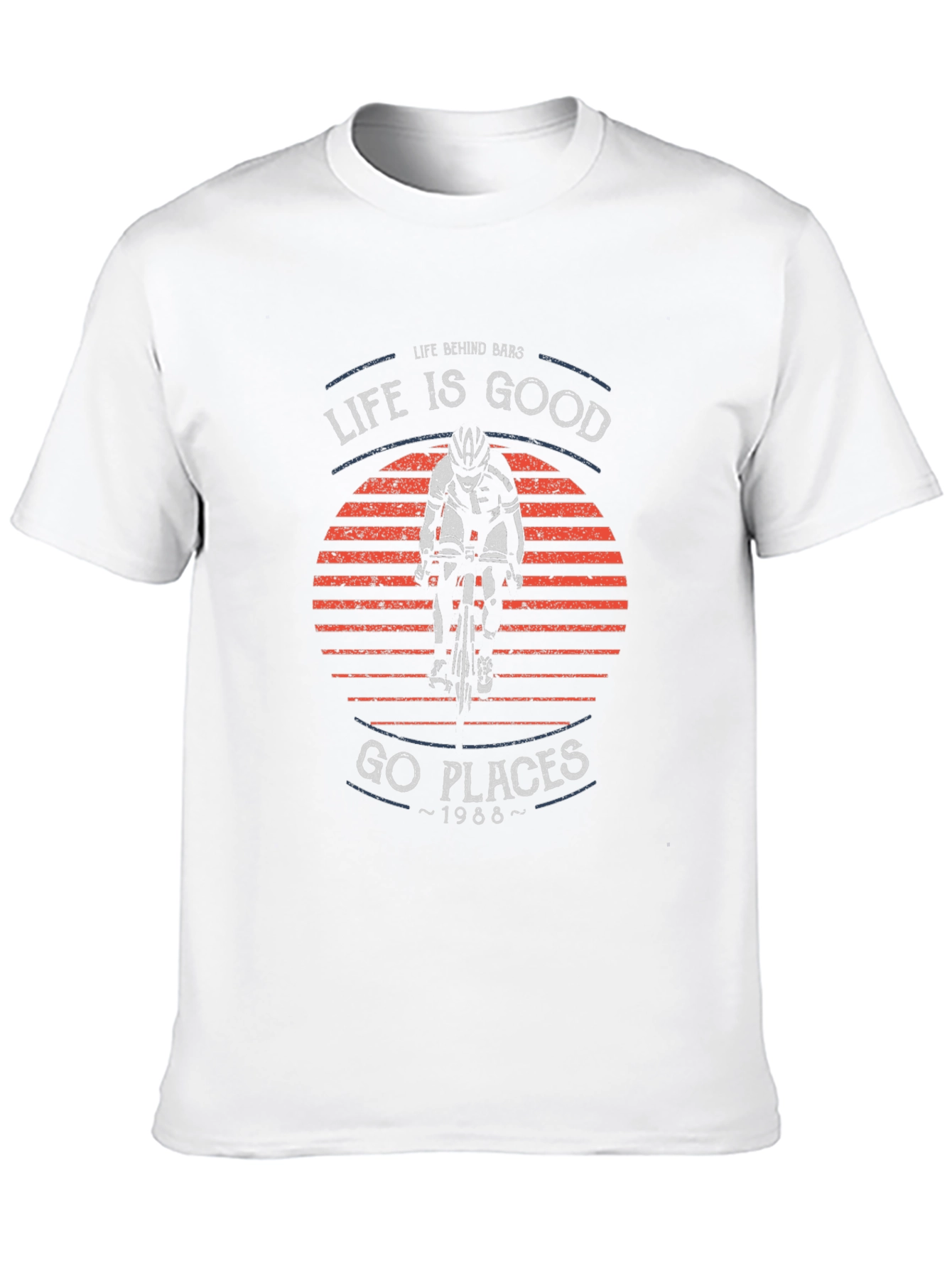 Life Is Good Biking T-Shirt
