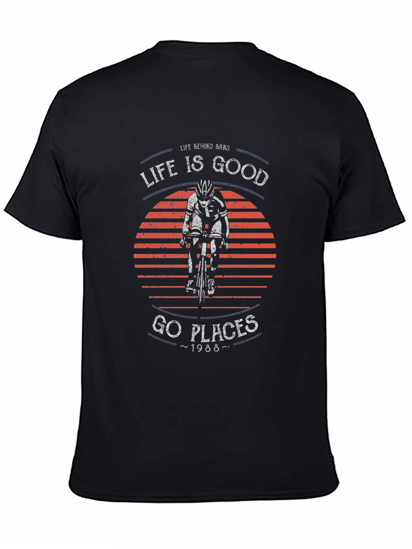 Life Is Good Biking T-Shirt