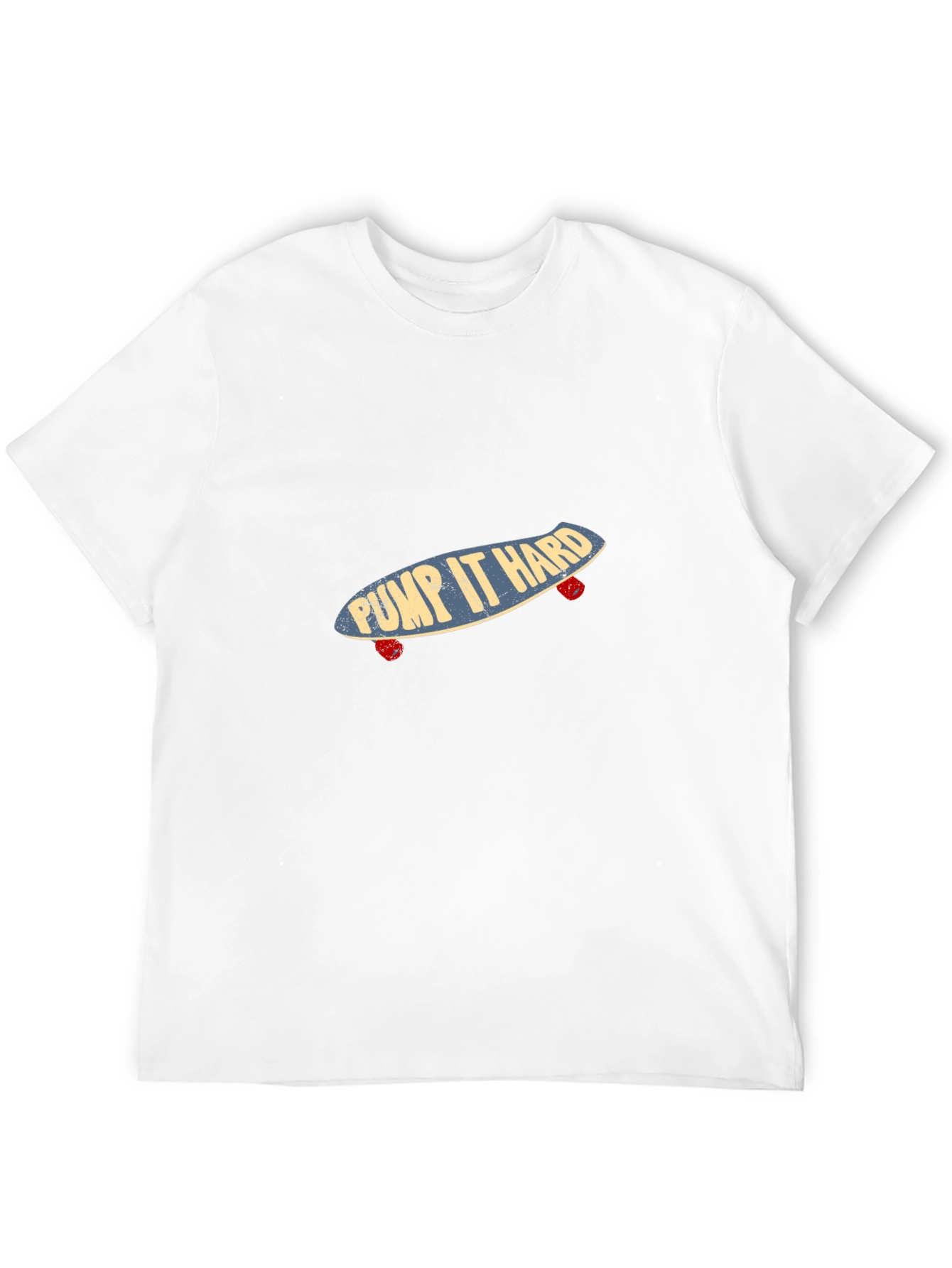 Pump It Hard Skateboard Graphic Tee
