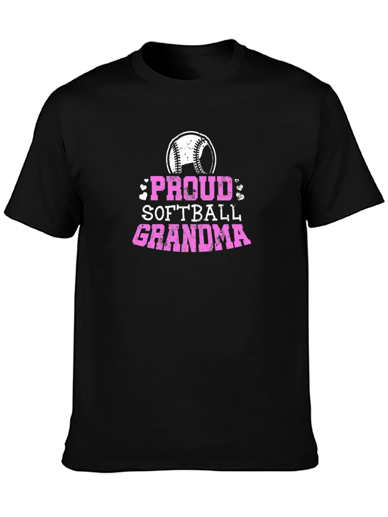 Proud Softball Grandma Graphic Tee