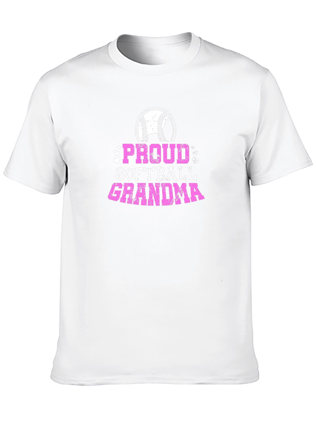 Proud Softball Grandma Graphic Tee