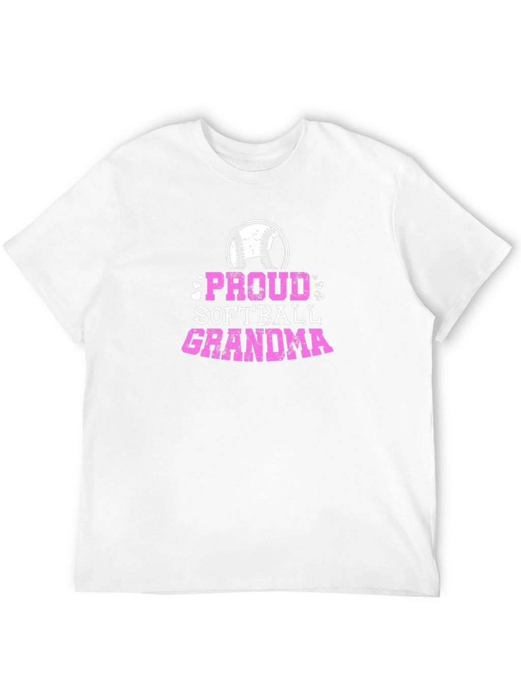 Proud Softball Grandma Graphic Tee