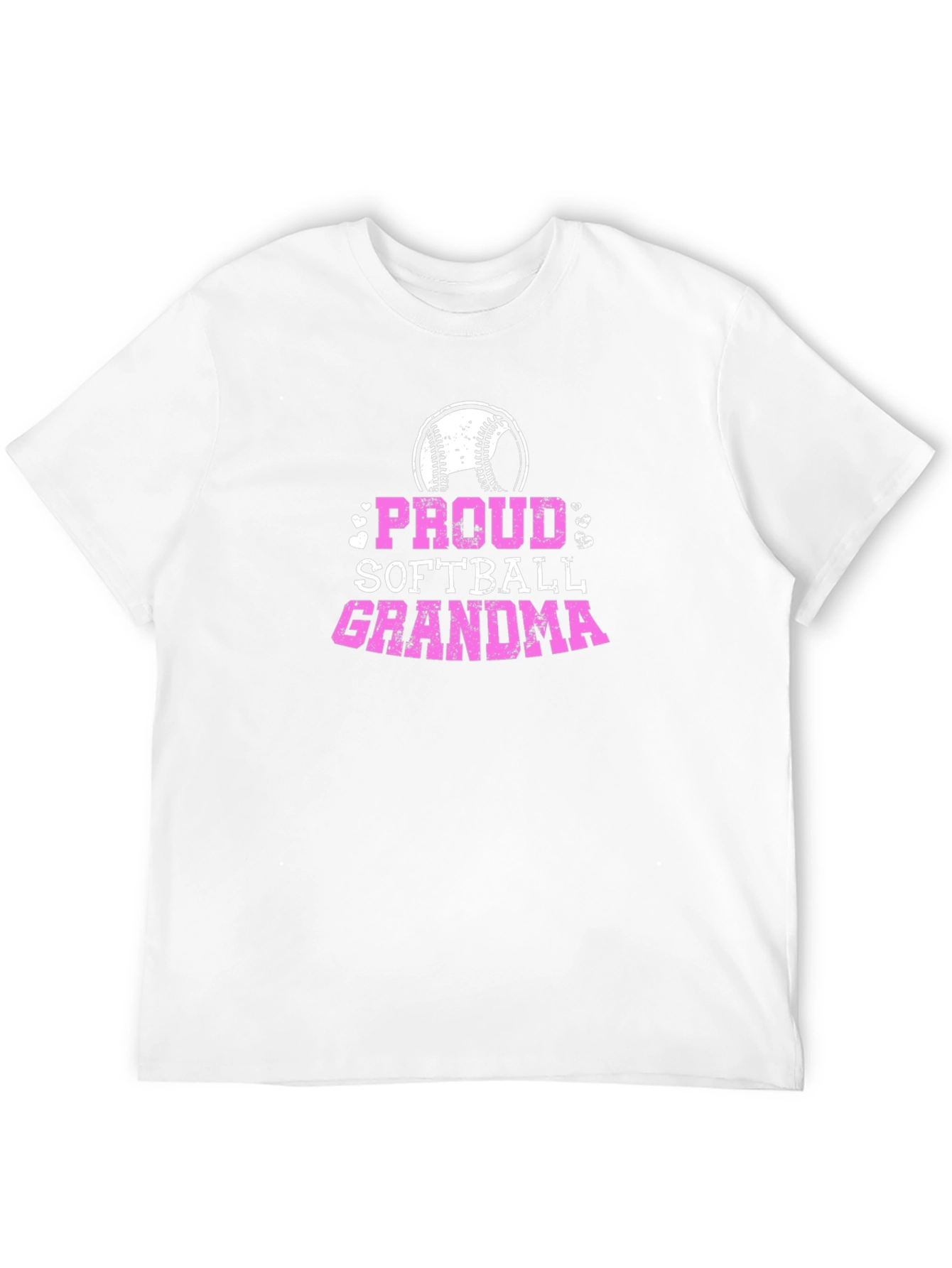 Proud Softball Grandma Graphic Tee