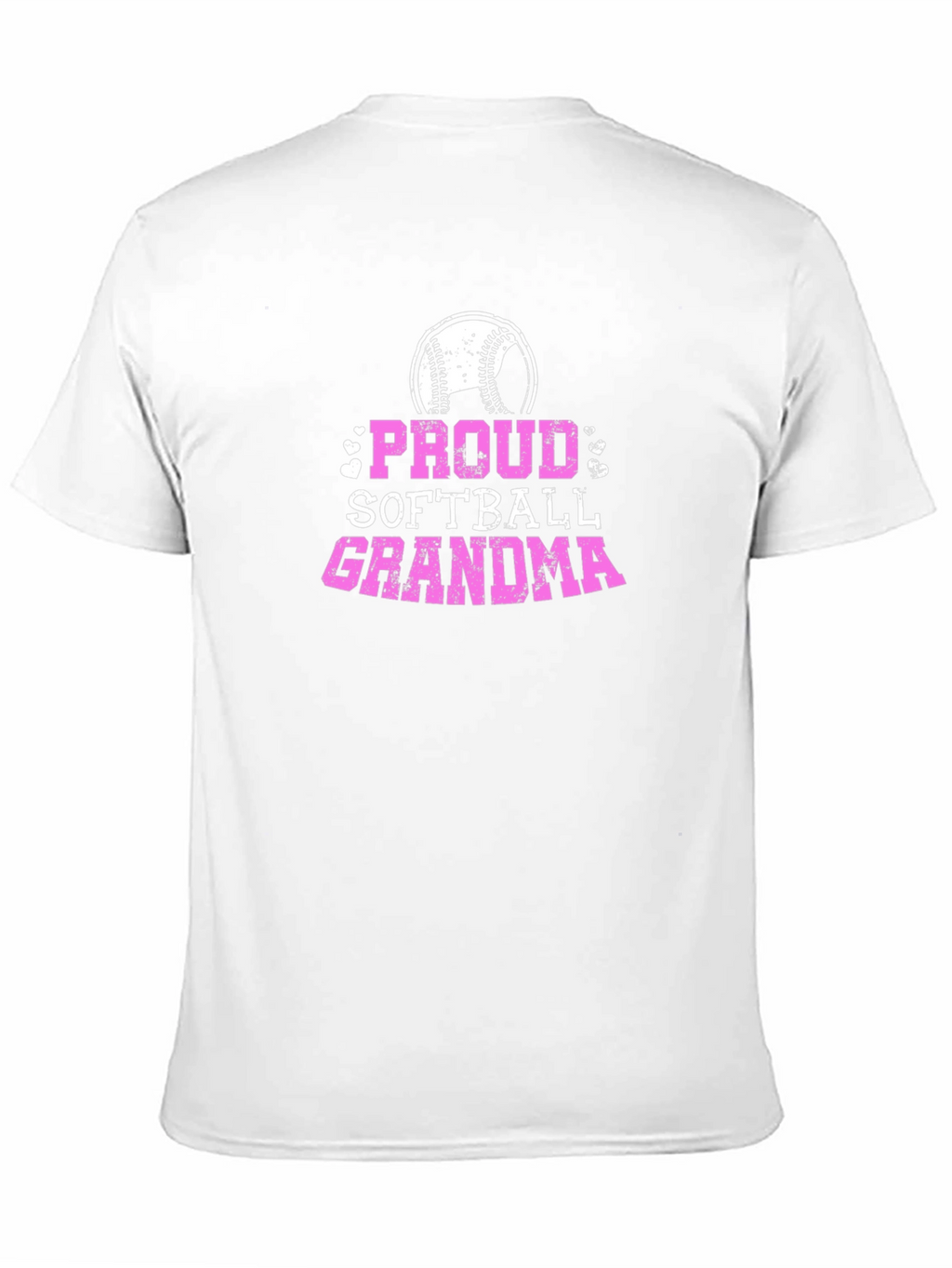 Proud Softball Grandma Graphic Tee