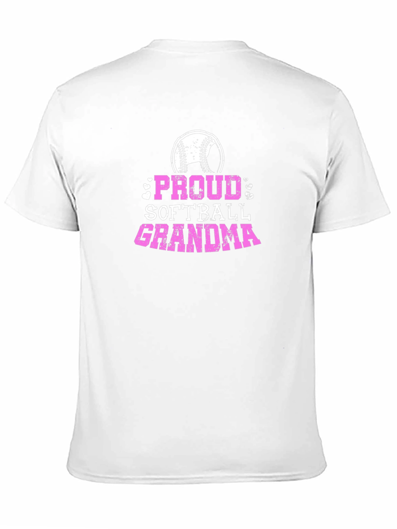 Proud Softball Grandma Graphic Tee