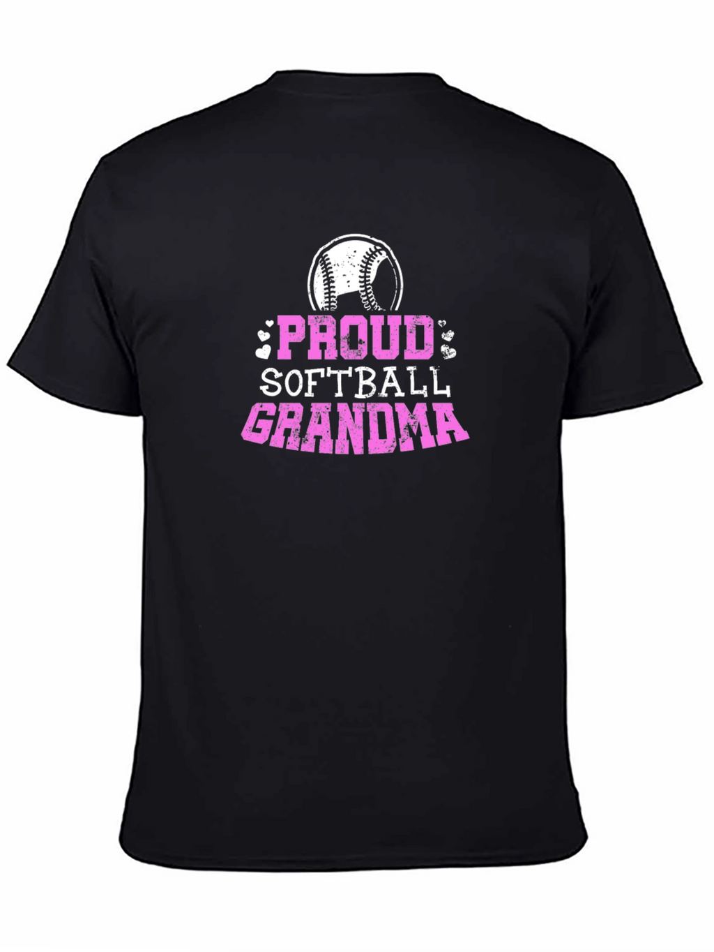 Proud Softball Grandma Graphic Tee