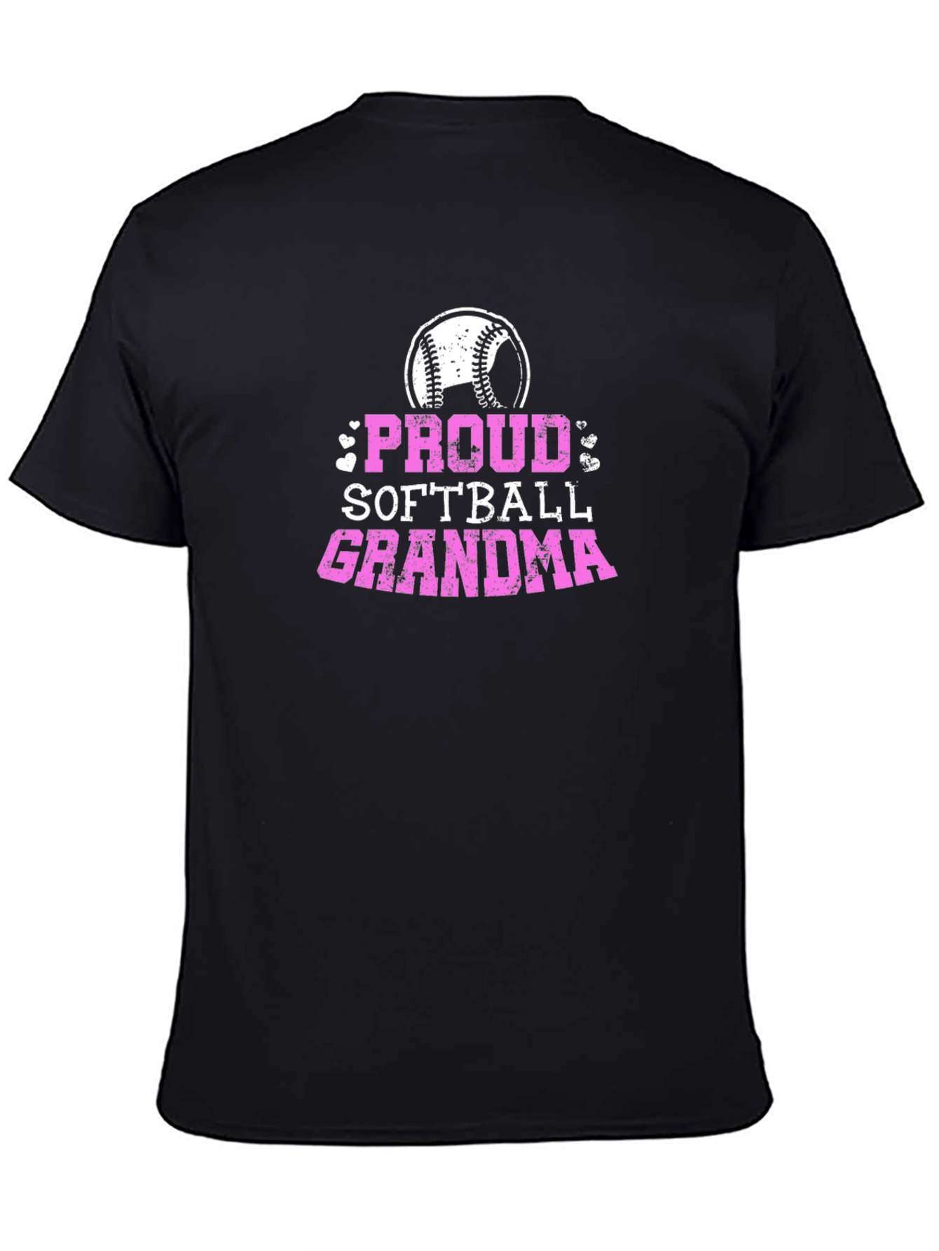 Proud Softball Grandma Graphic Tee