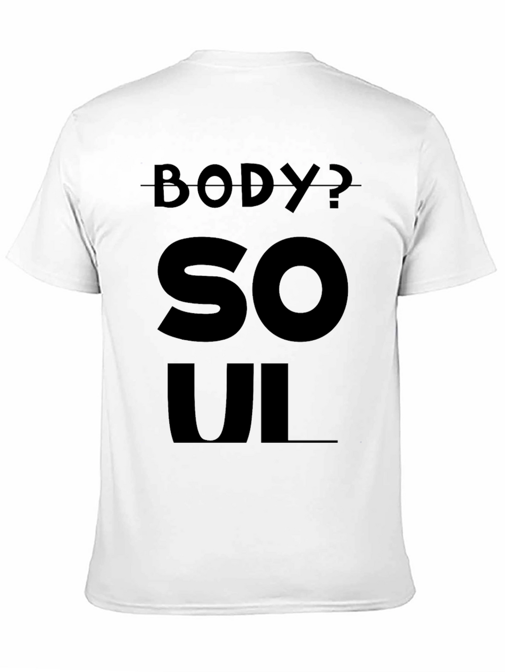 Body or Soul Black T-Shirt
