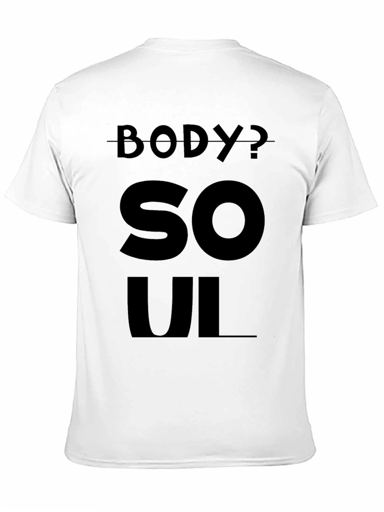 Body or Soul Black T-Shirt
