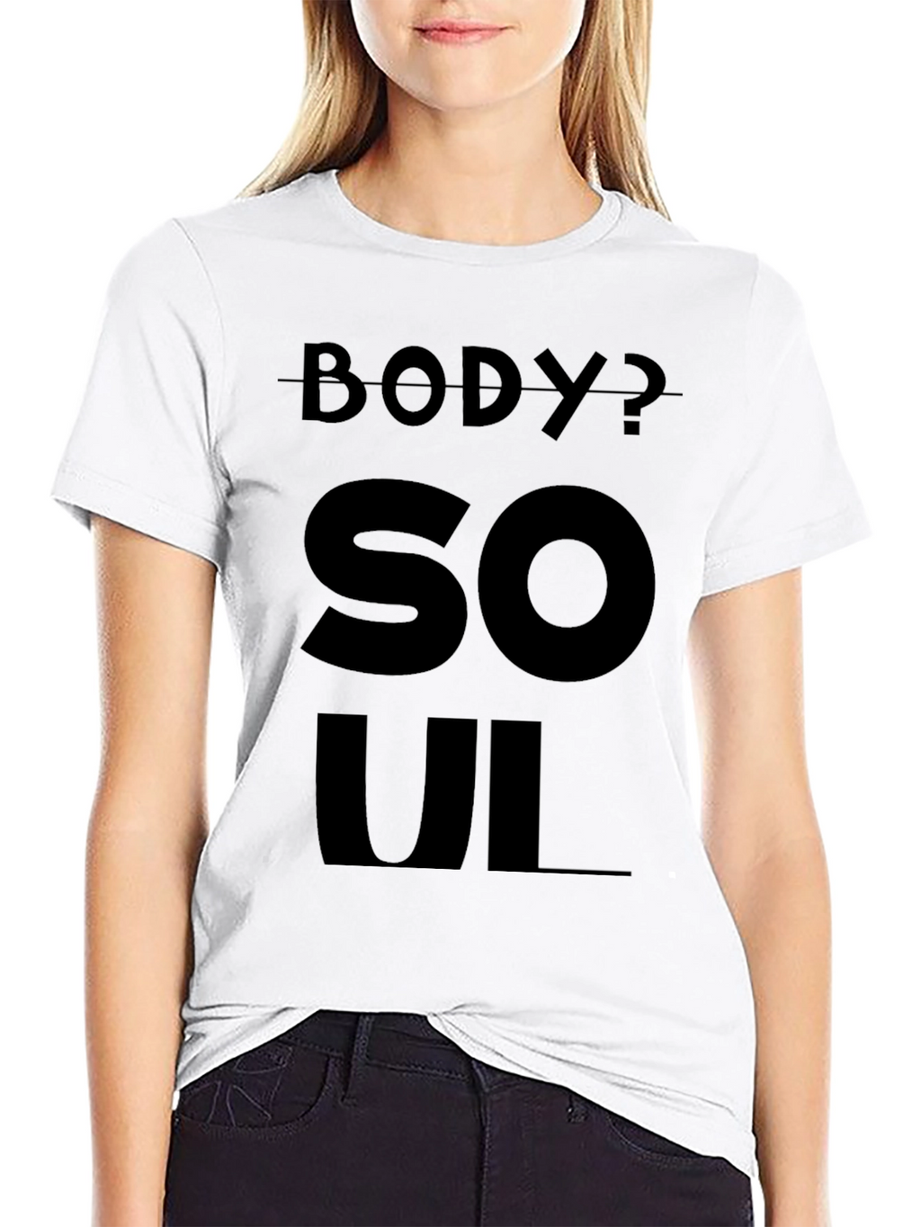 Body or Soul Black T-Shirt
