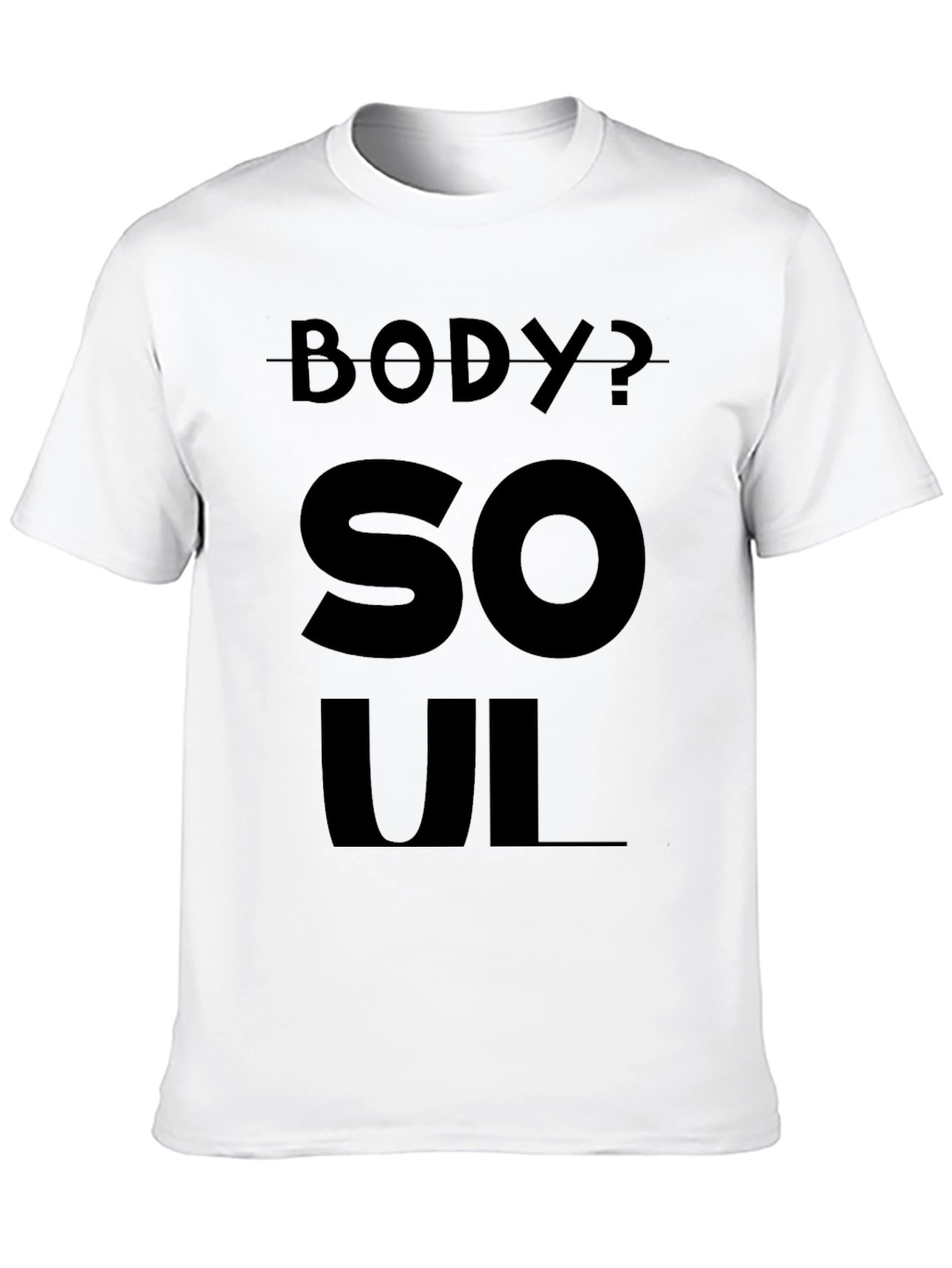 Body or Soul Black T-Shirt