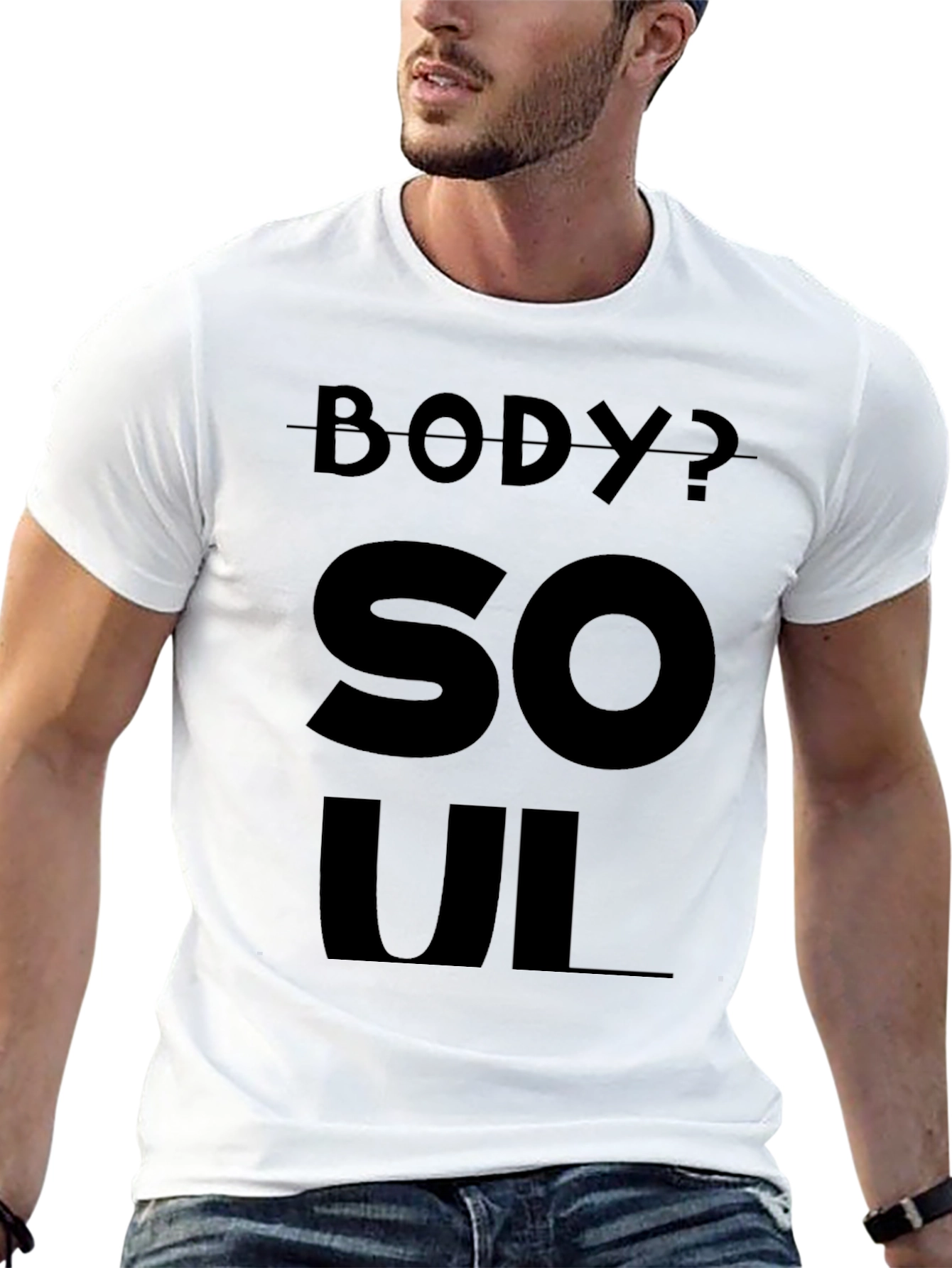 Body or Soul Black T-Shirt