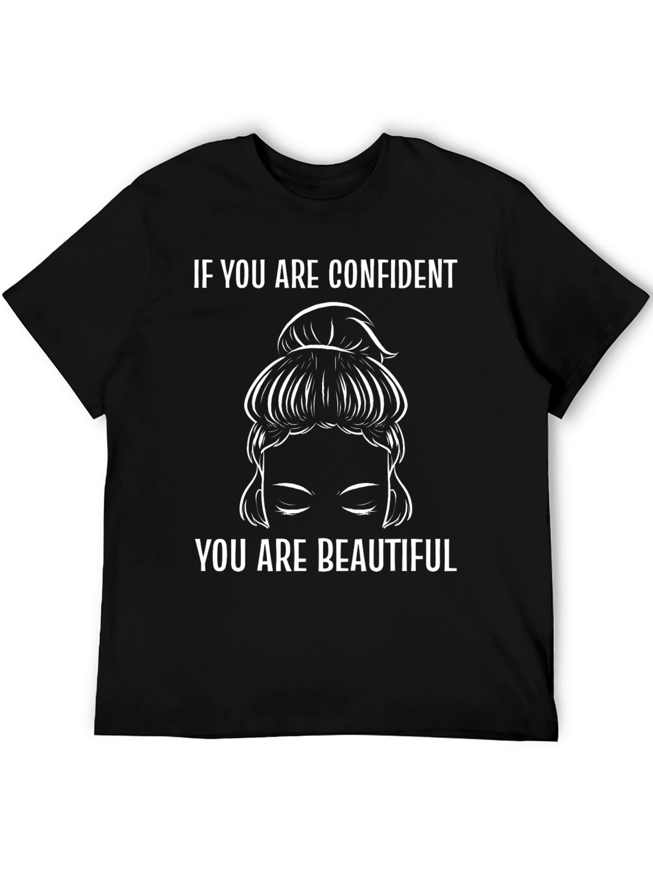 Confident Woman Graphic Tee - Stylish Comfort