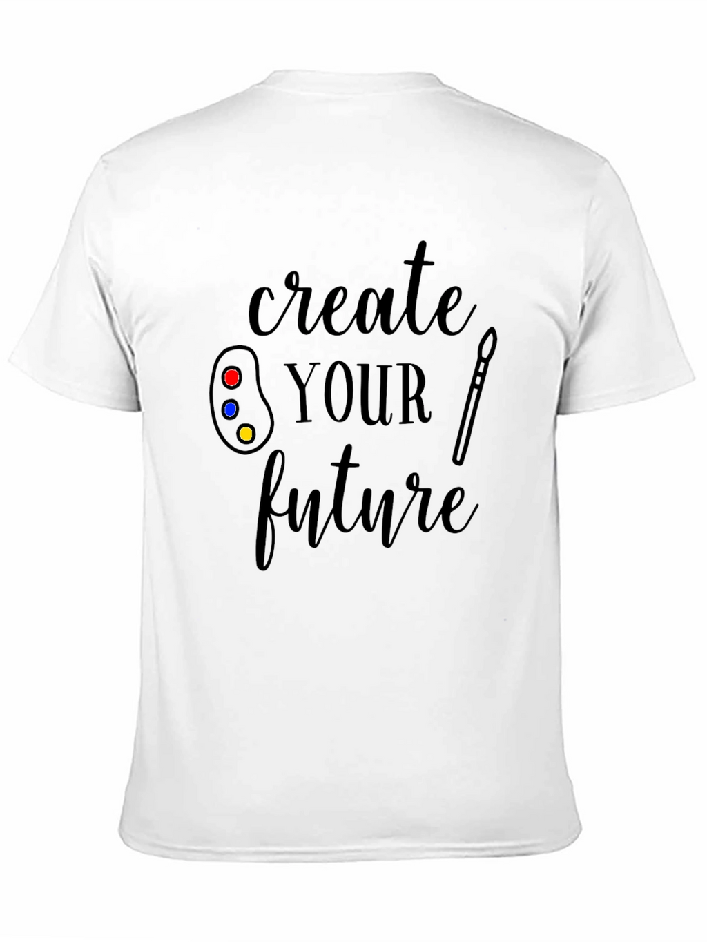 Create Your Future Black Graphic T-Shirt