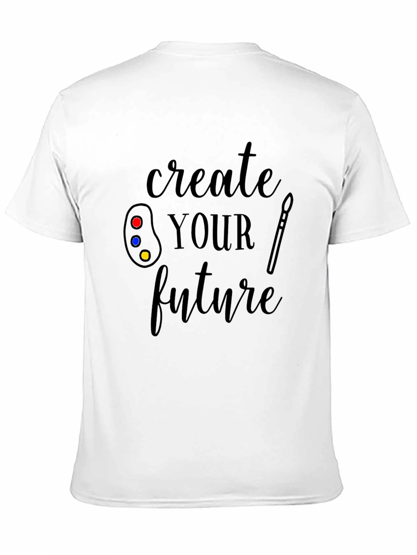 Create Your Future Black Graphic T-Shirt