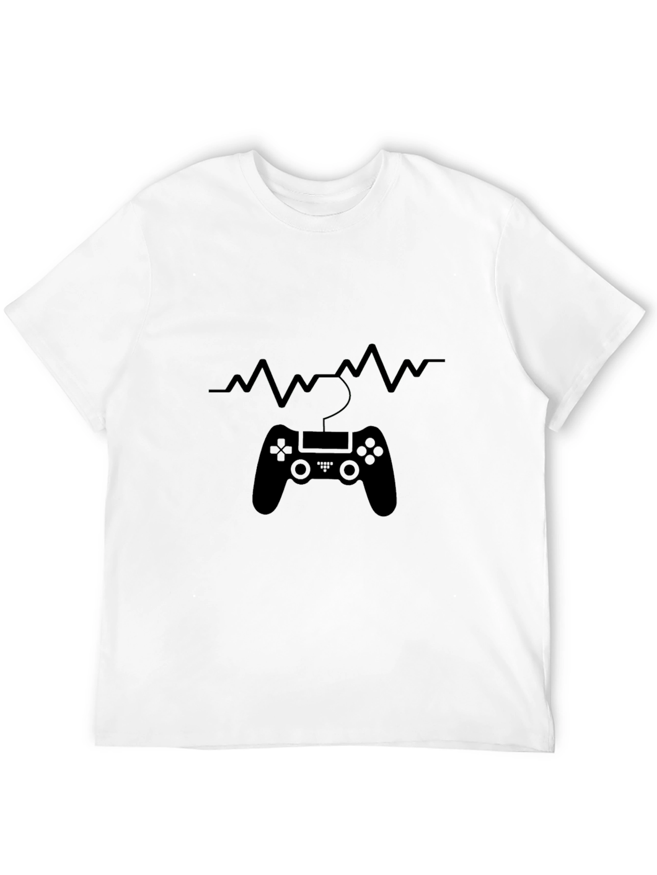 Gaming Controller Graphic Tee - Black