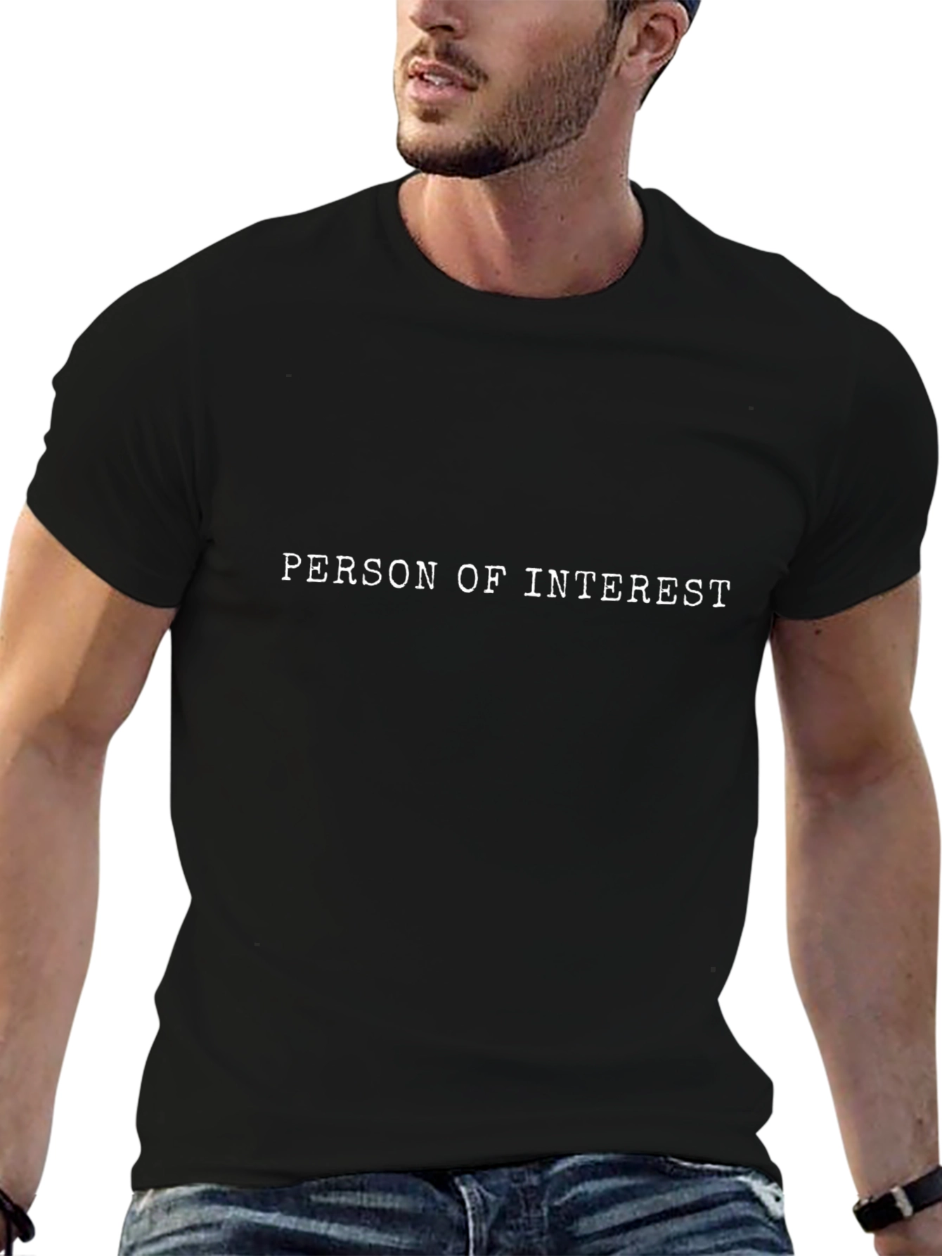 Person of Interest Black T-Shirt
